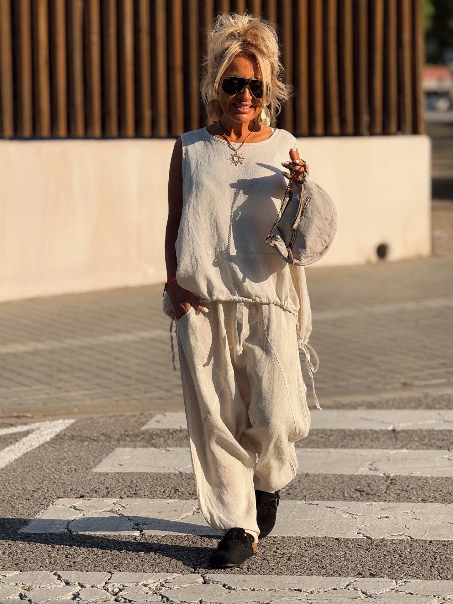 BLUSA LINO ARTHUR MULTICOLOR