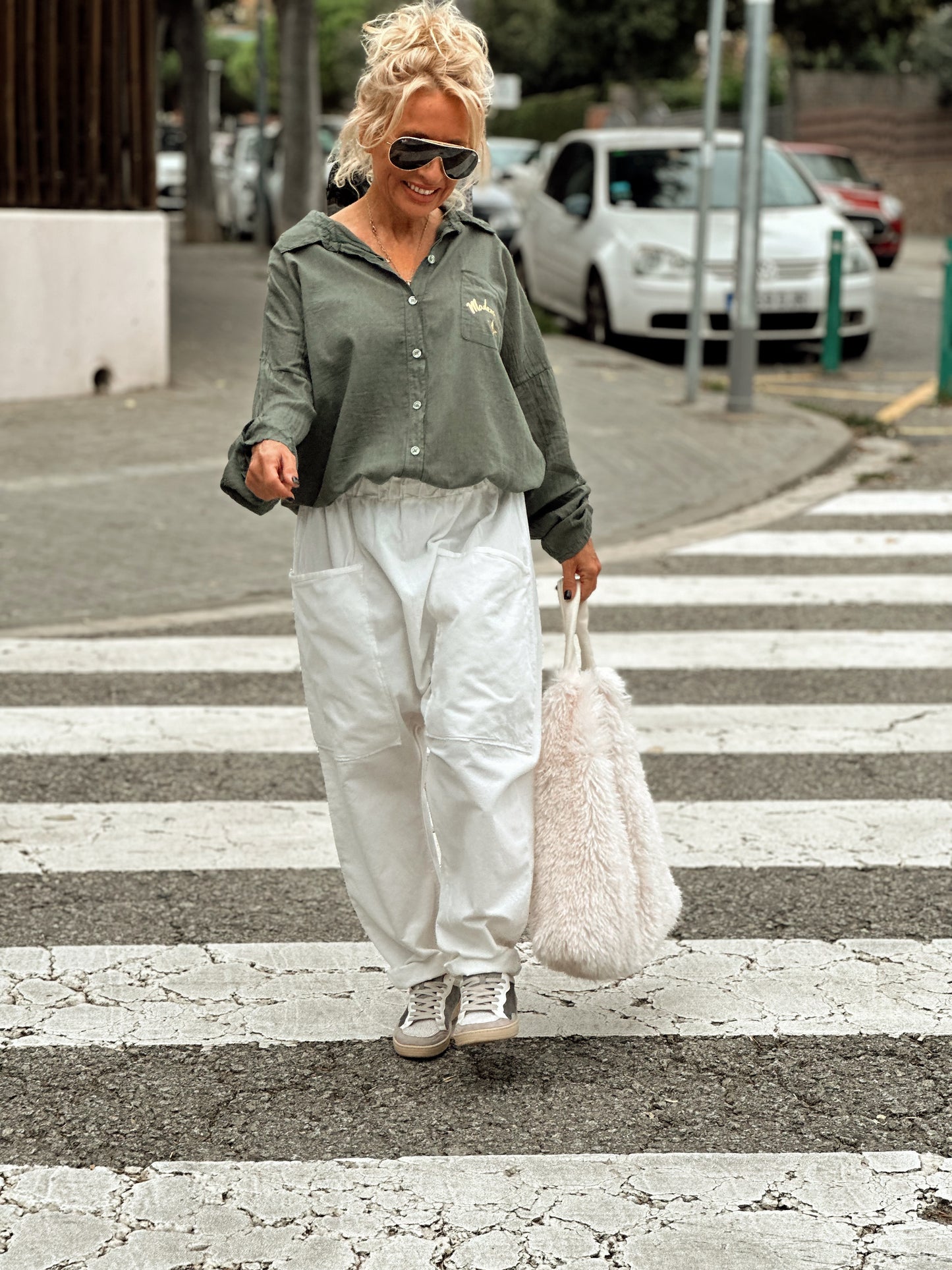 CAMISA MADEMOISELLE KAKI