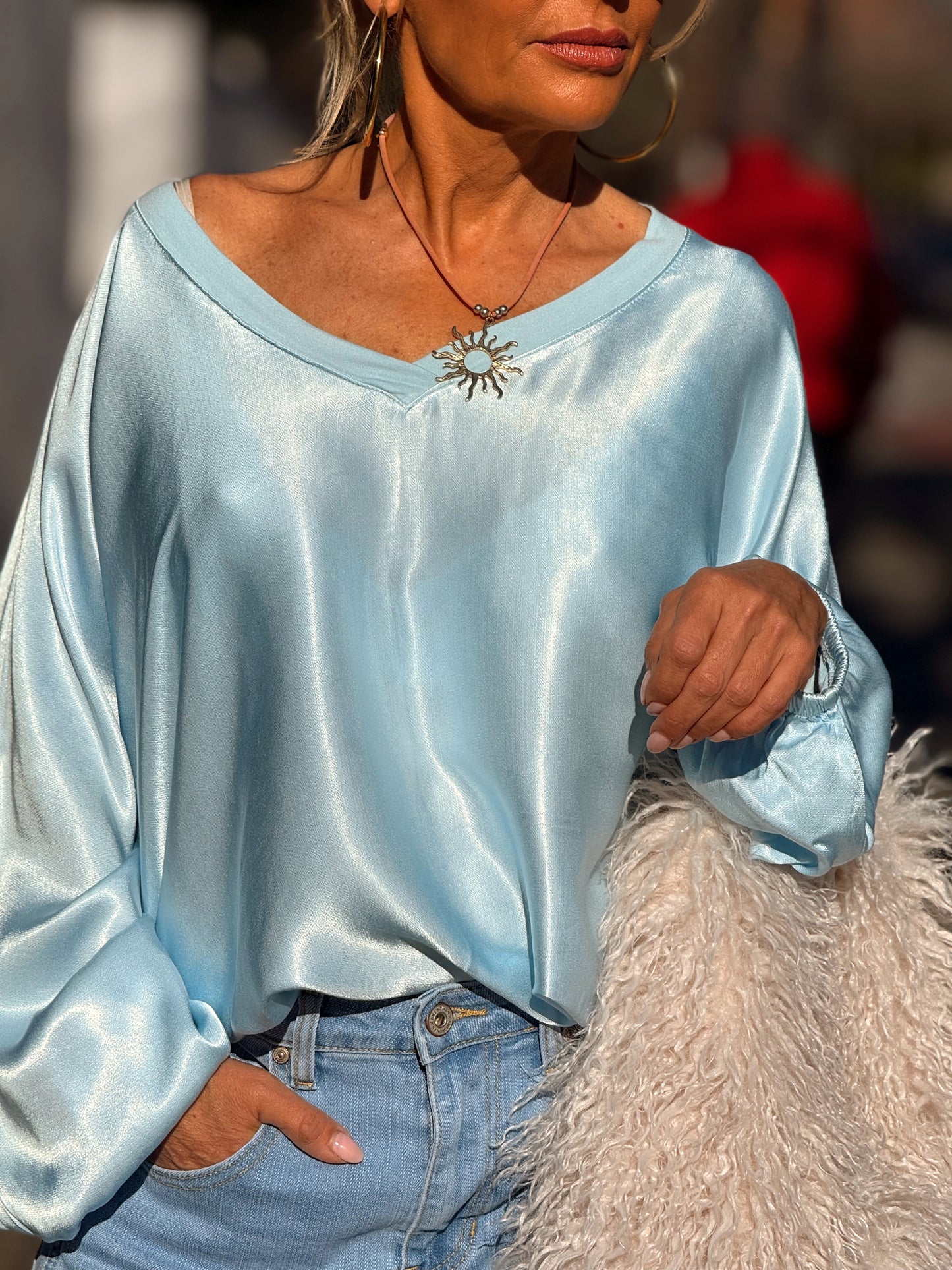 BLUSA OVERSIZE ZIGGY MULTICOLOR