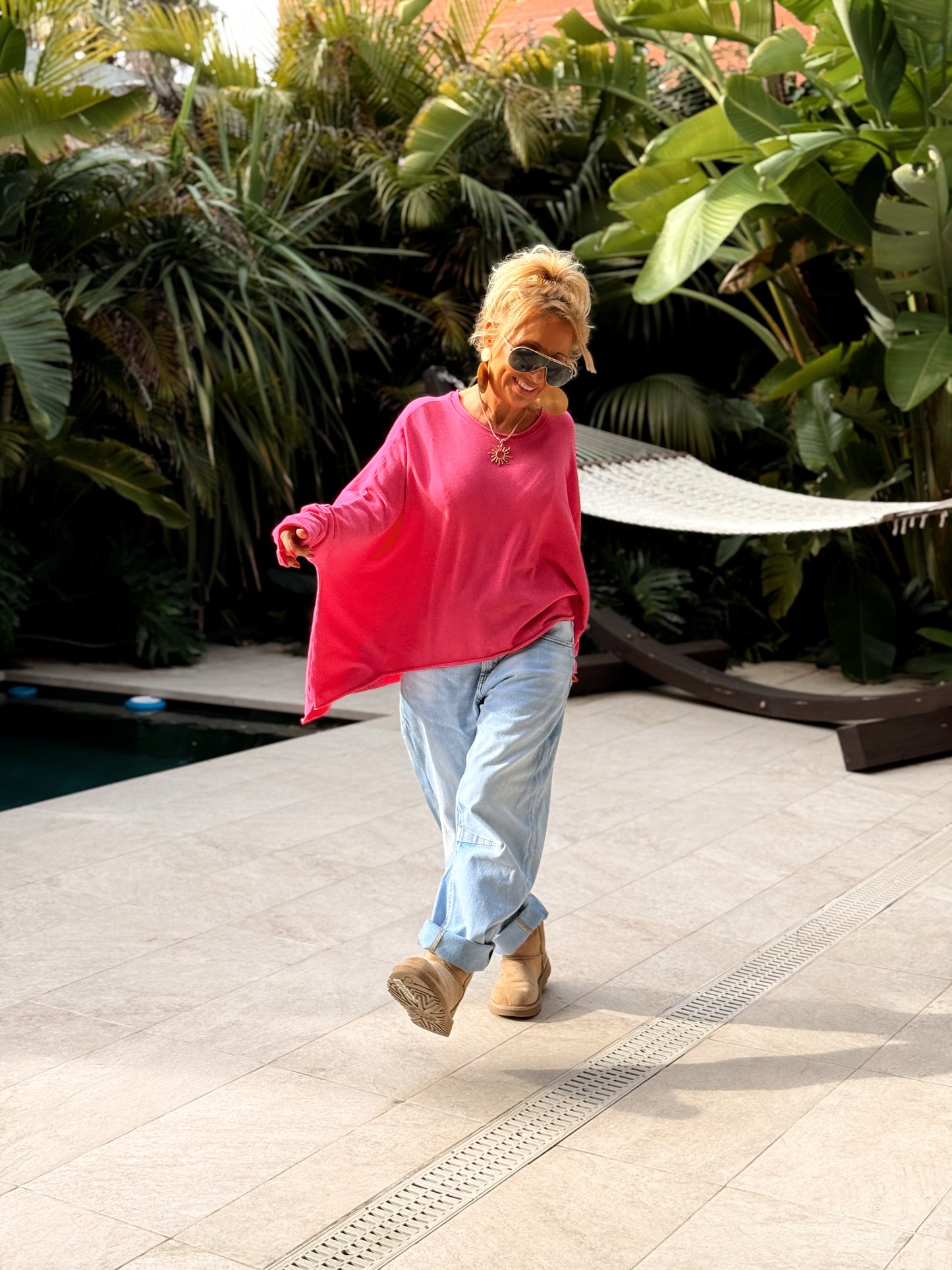 CAMISETA DESGASTADA SUPER OVERSIZE DANI MULTICOLOR