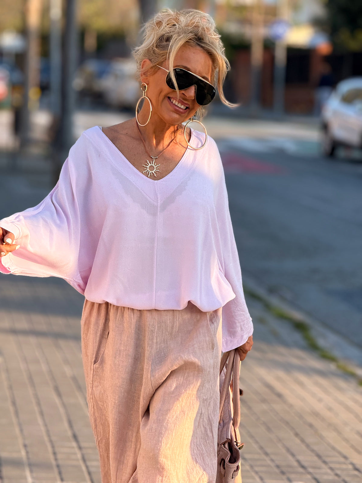 BLUSA OVERSIZE LAURA MULTICOLOR