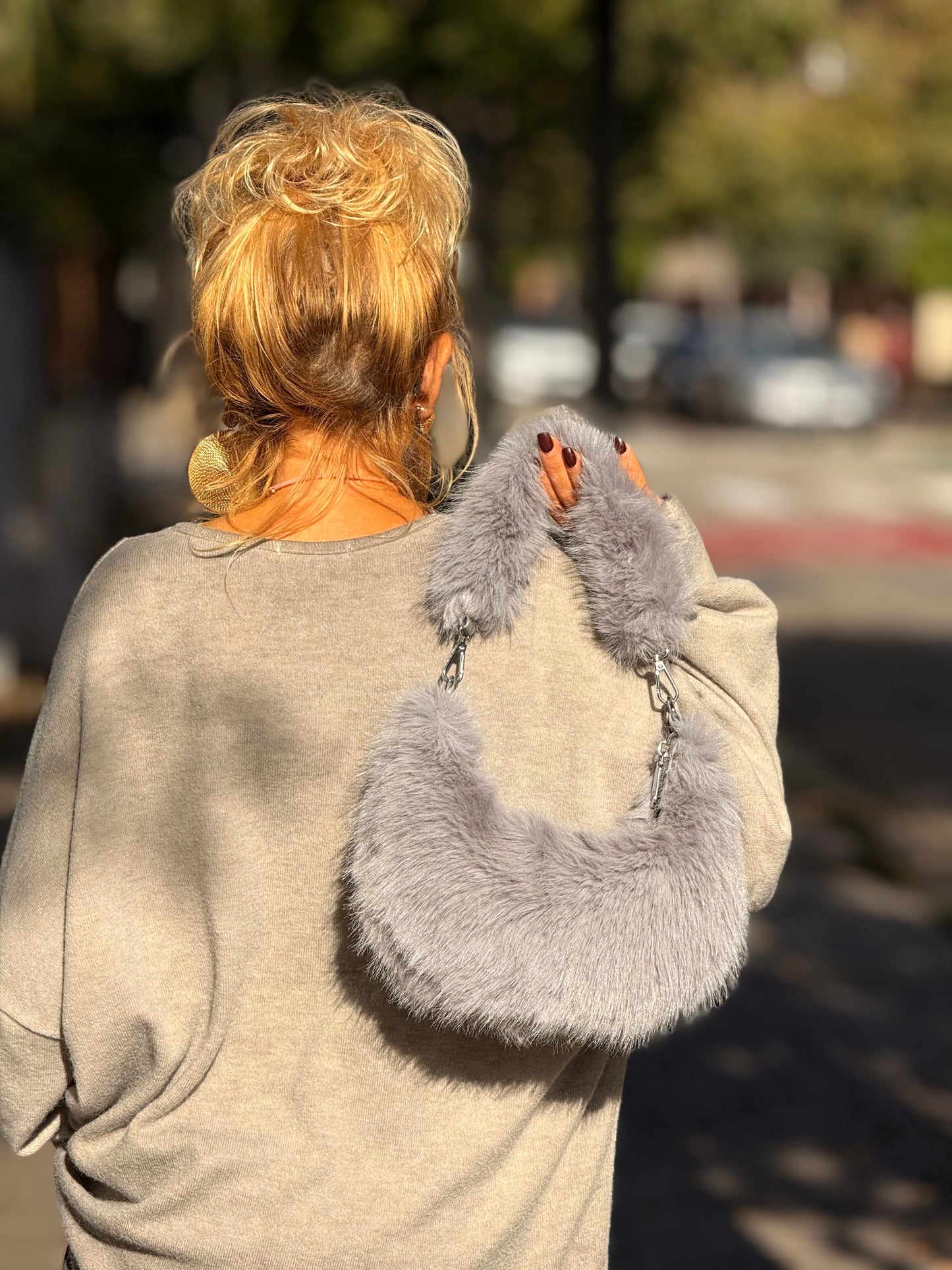 BOLSO PELO SINTÉTICO LUNA MULTICOLOR