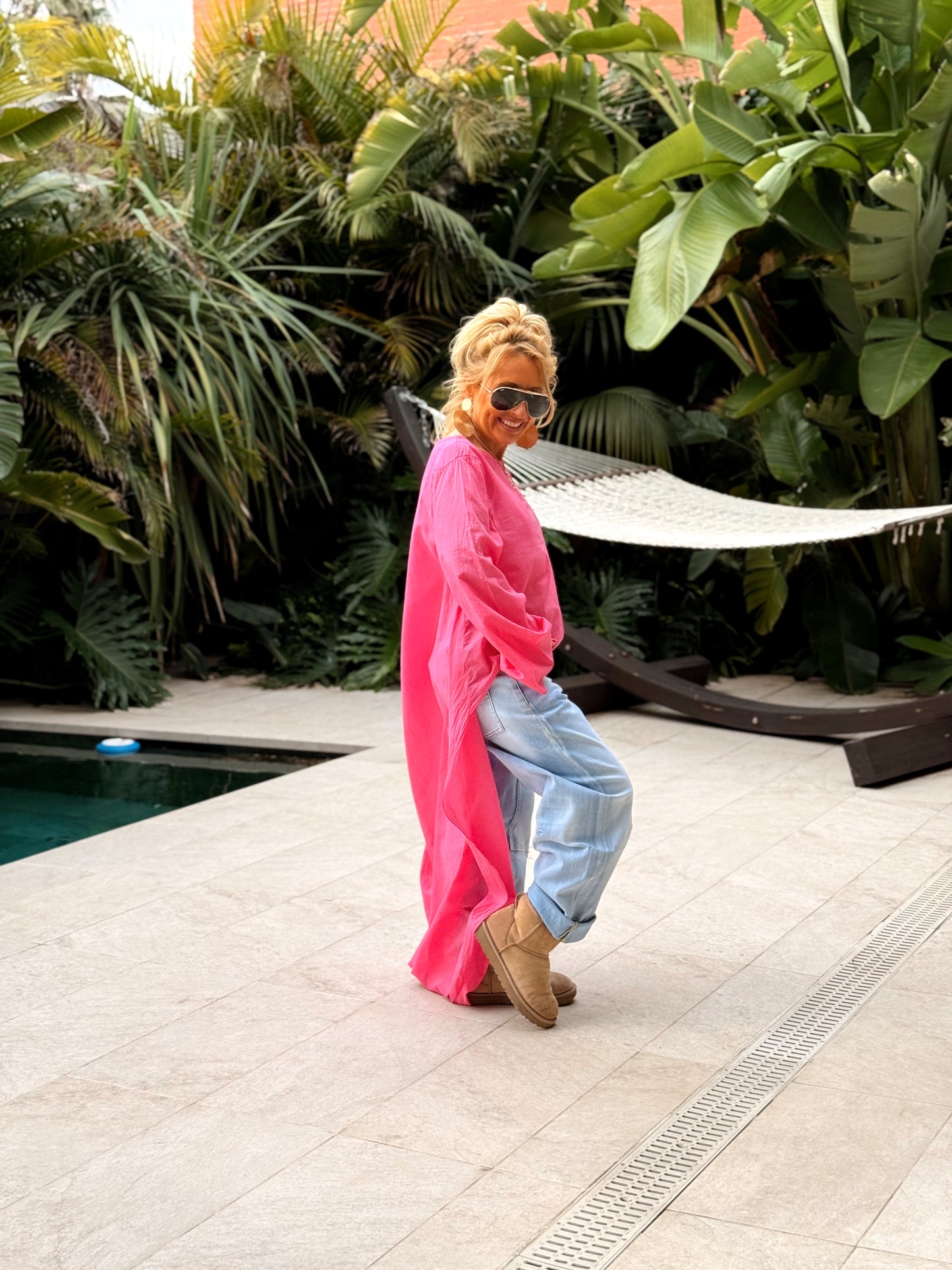 BLUSA ASIMÉTRICA ROSARIO MULTICOLOR