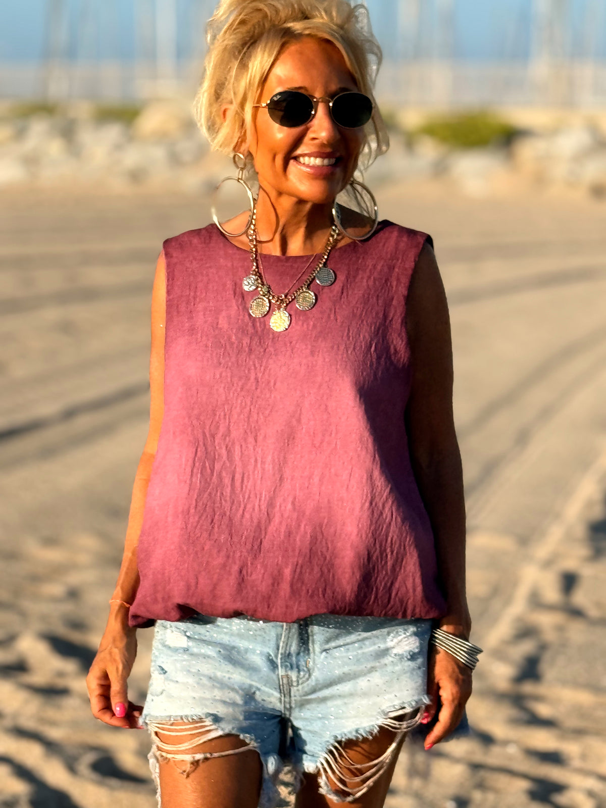 TOP ROCIO MULTICOLOR