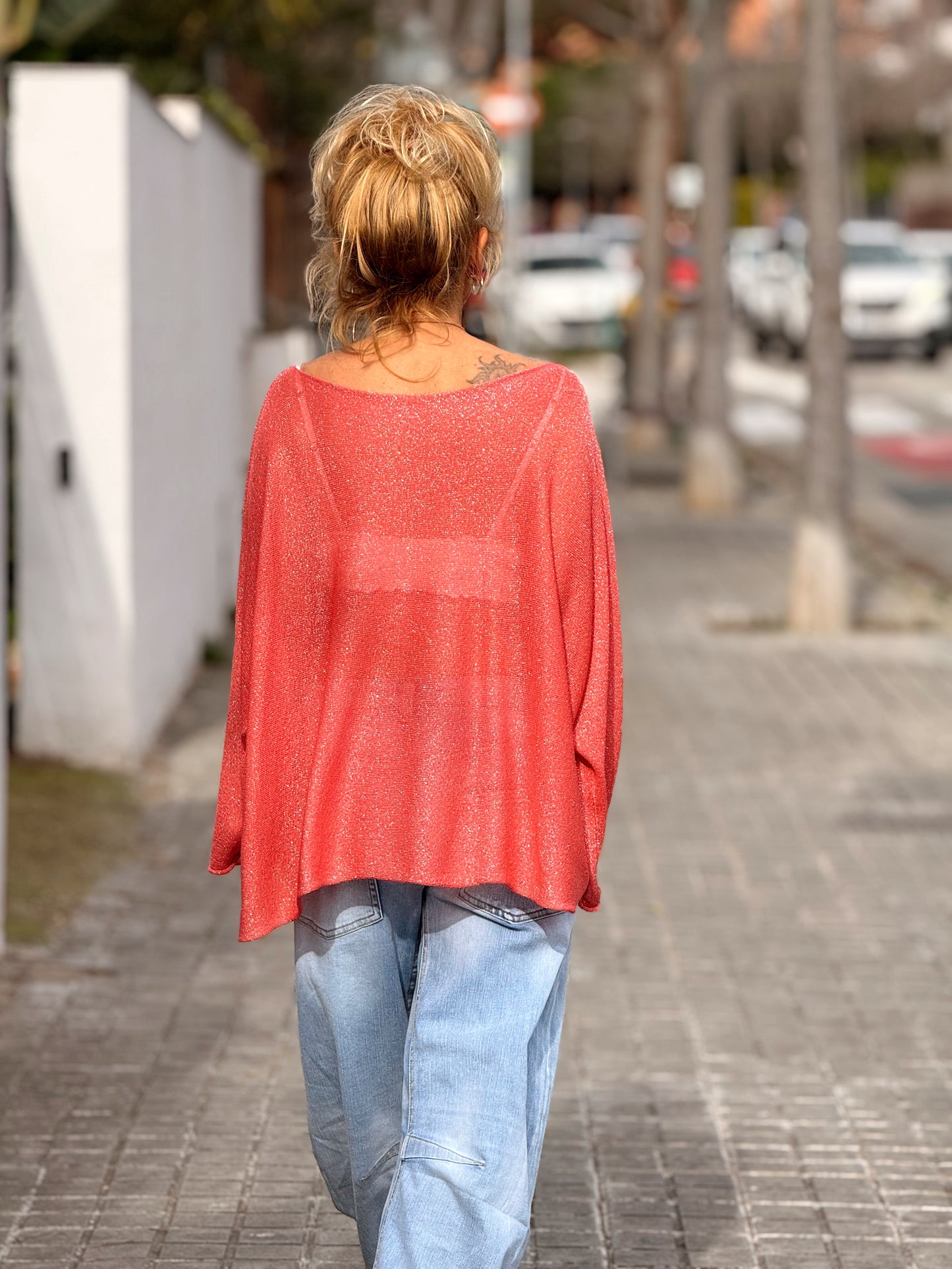 JERSEY BRILLANTE SUPER OVERSIZE ARLETTE MULTICOLOR