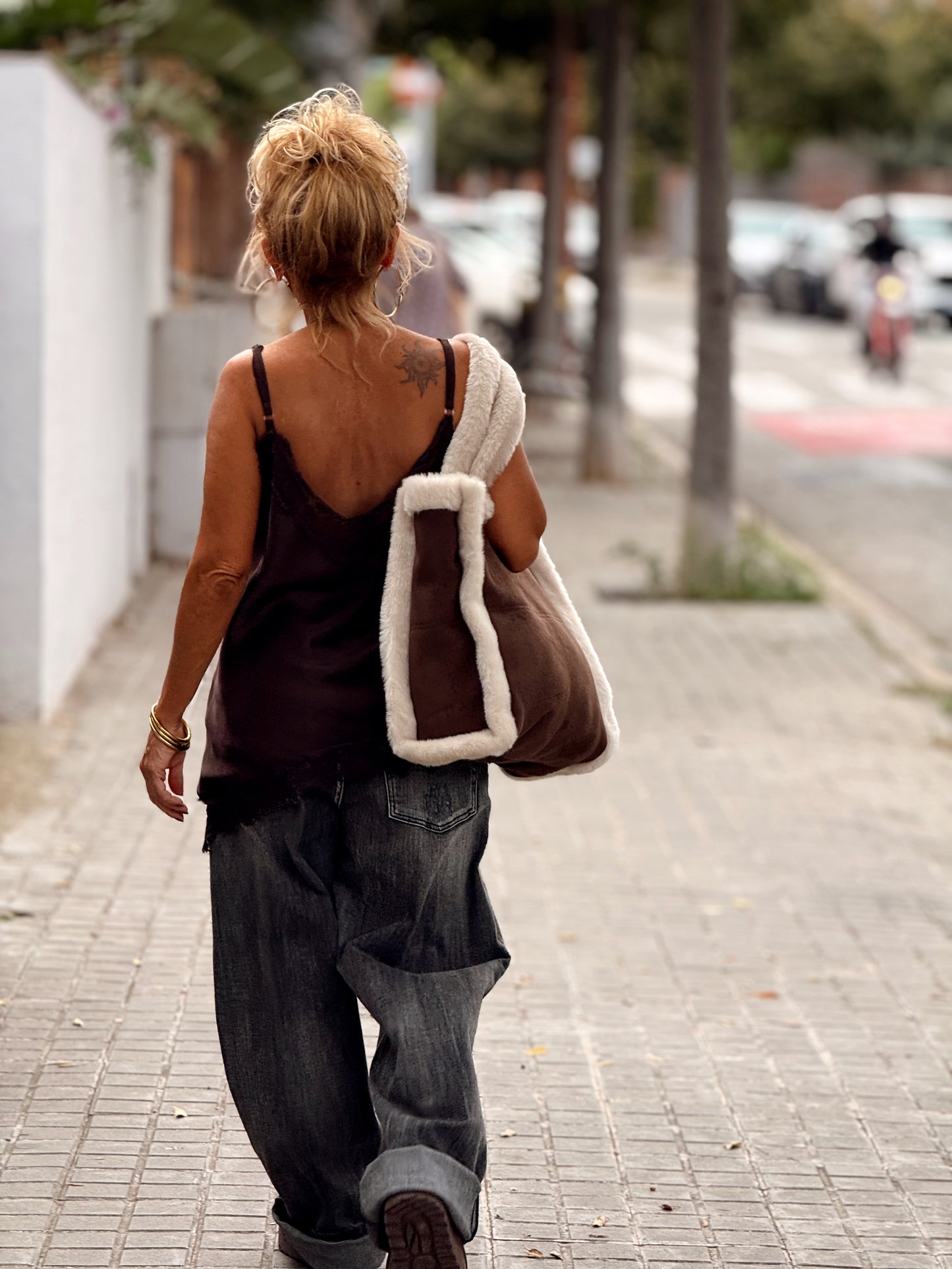 TOP LENCERO ASIMETRICO PAULINE MULTICOLOR