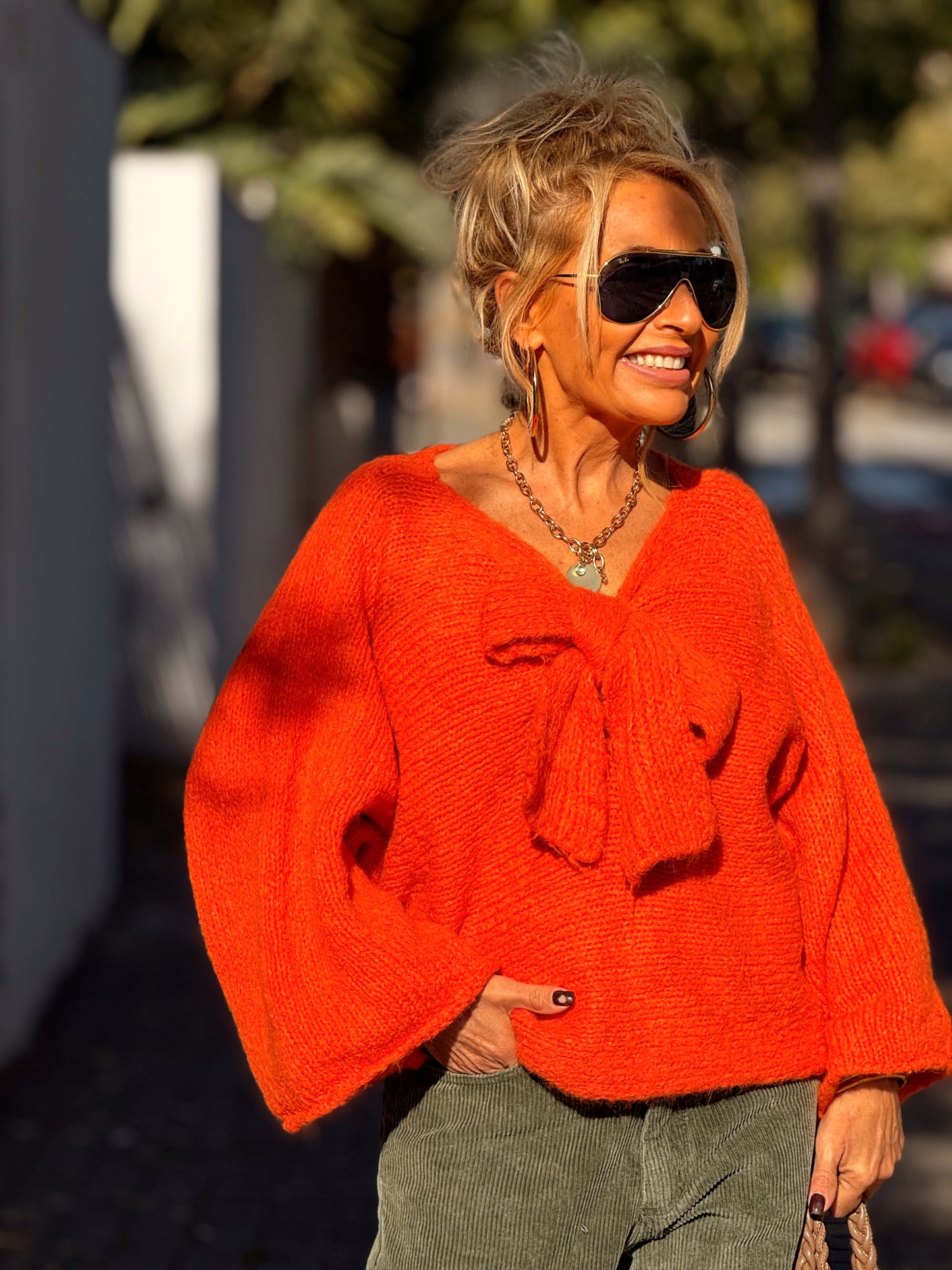 JERSEY CON LAZO MULTICOLOR