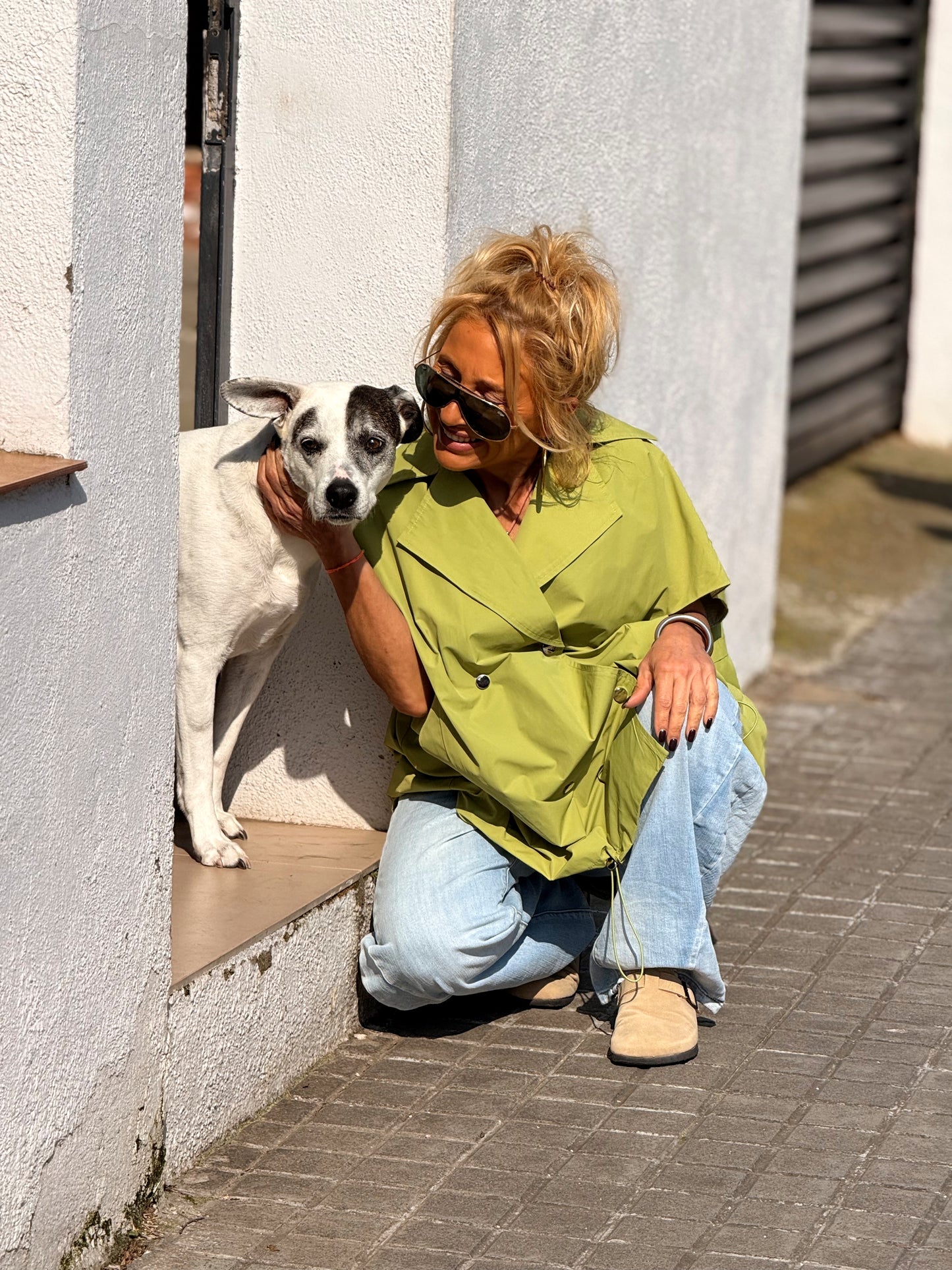 TRENCH OVERSIZE ELOWEN MULTICOLOR