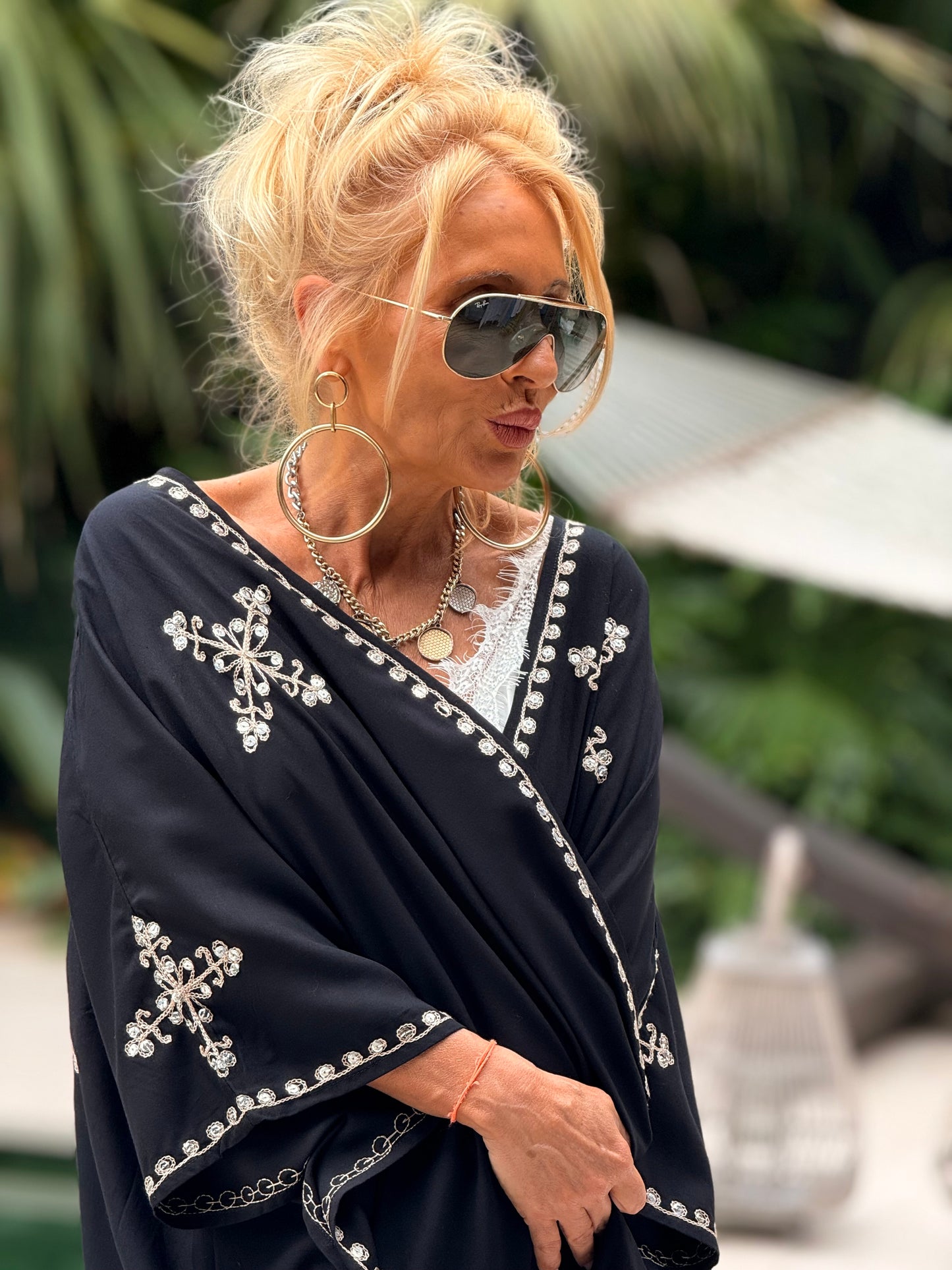 KIMONO SUPER OVERSIZE MENORCA MULTICOLOR