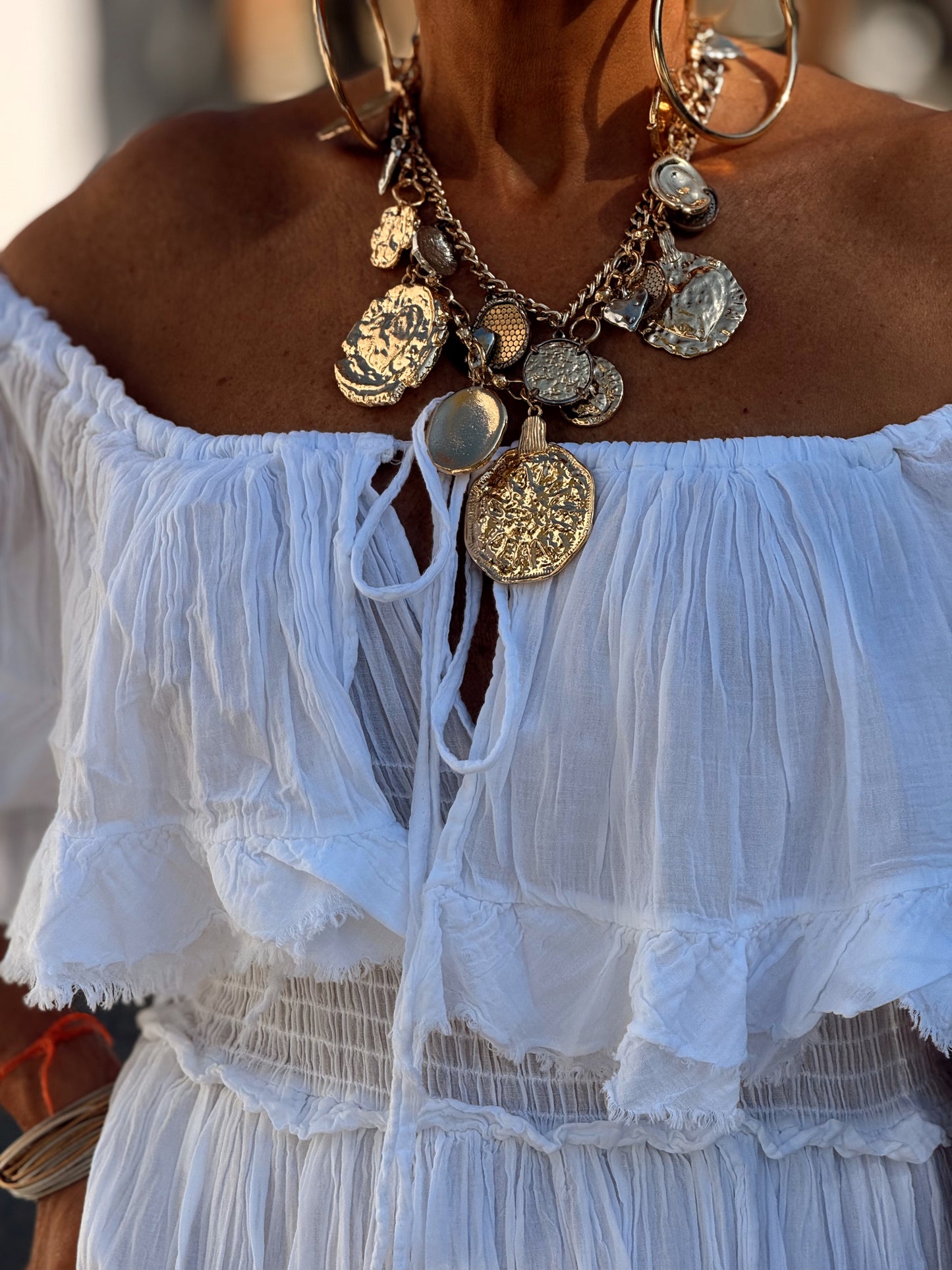 VESTIDO BOHO MULTICOLOR