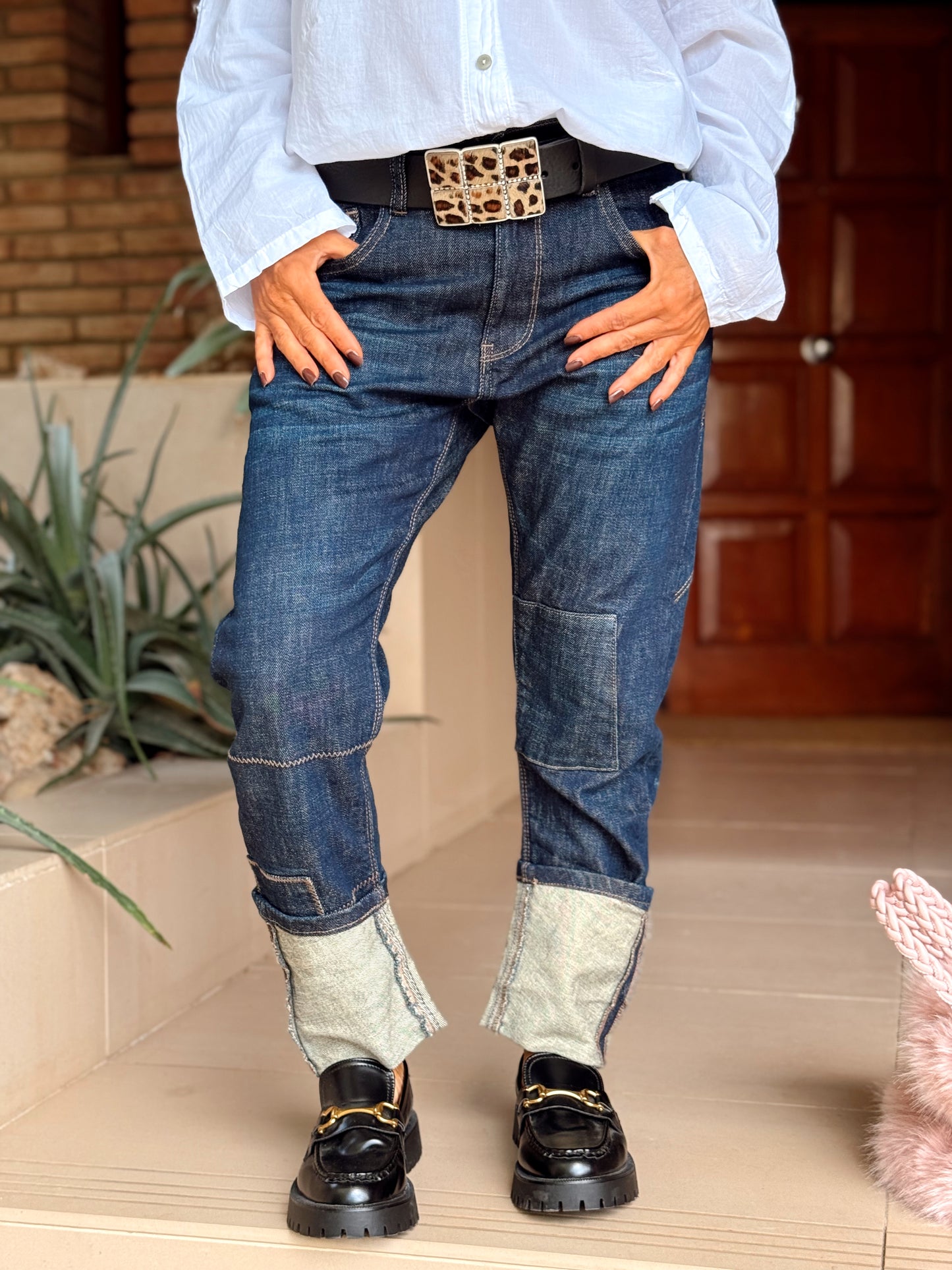JEANS VAQUEROS LISA INDIGO OSCURO