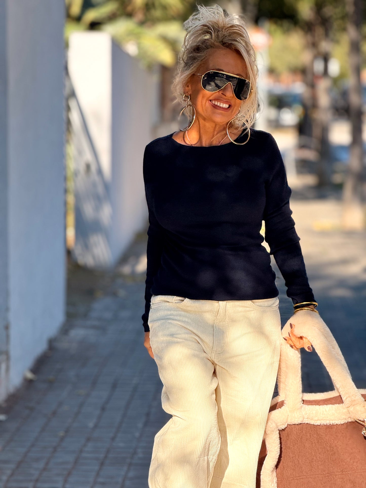 JERSEY DE PUNTO AJUSTADO MULTICOLOR