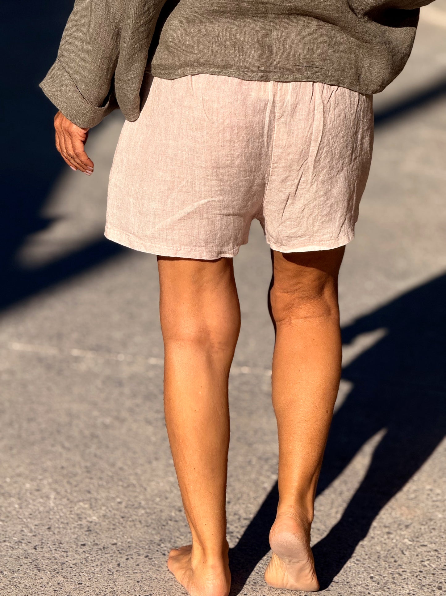 SHORT LINO TERRY MULTICOLOR