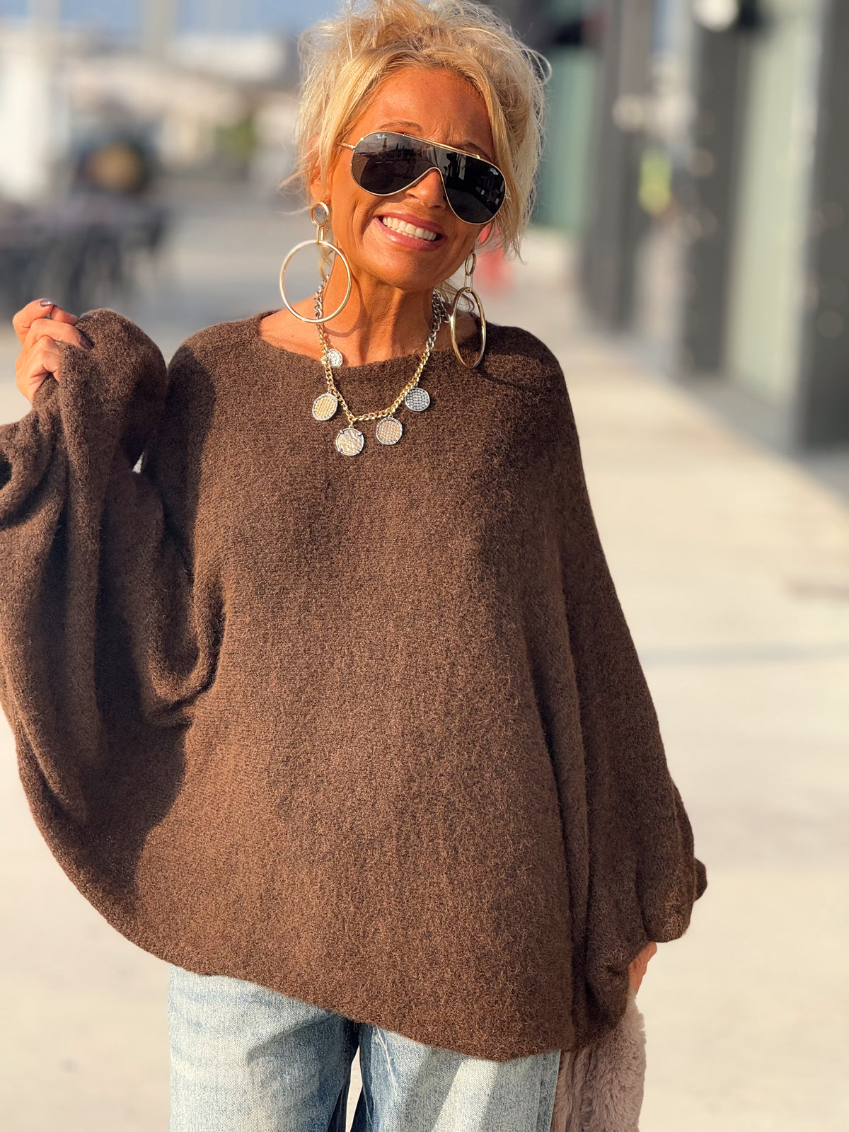 JERSEY OVERSIZE BRIGITTE MULTICOLOR