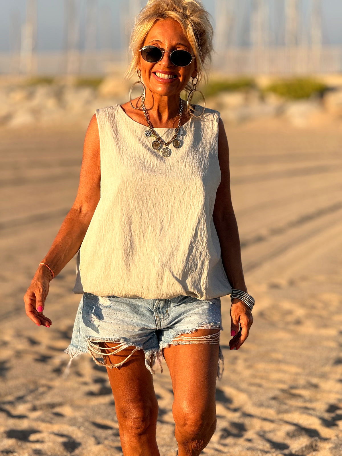 TOP ROCIO MULTICOLOR