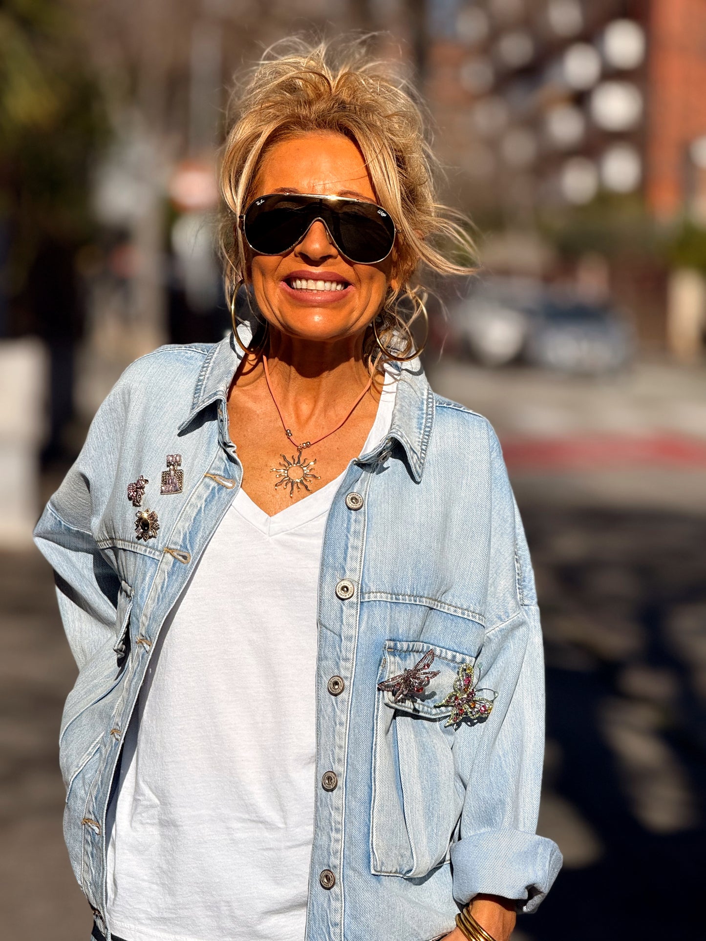 BROCHE MARIPOSA MULTICOLOR