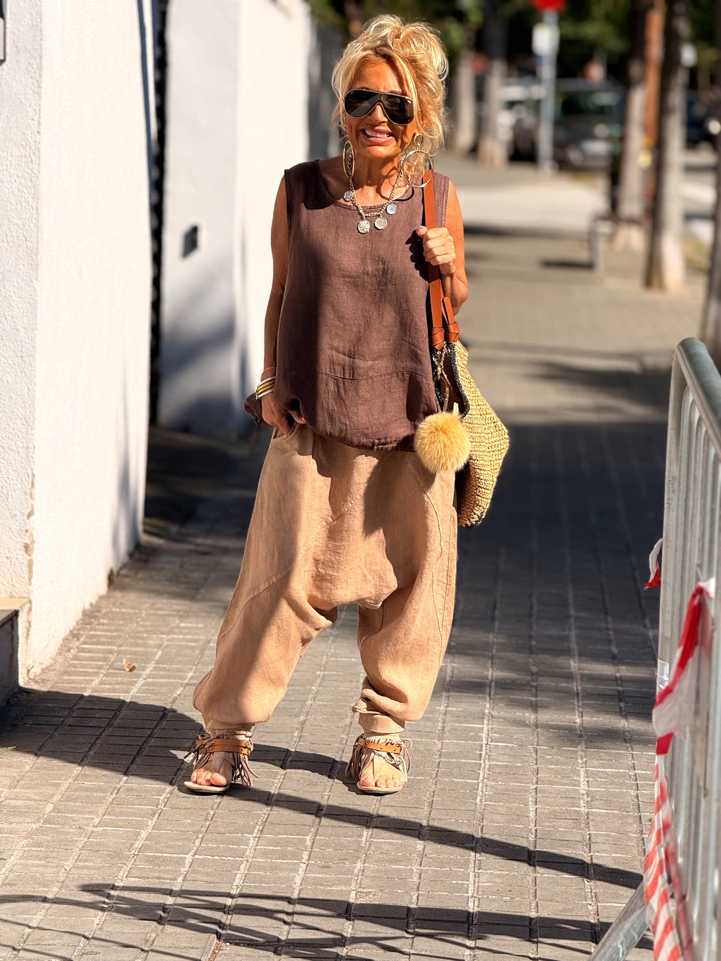 BLUSA LINO ARTHUR MULTICOLOR