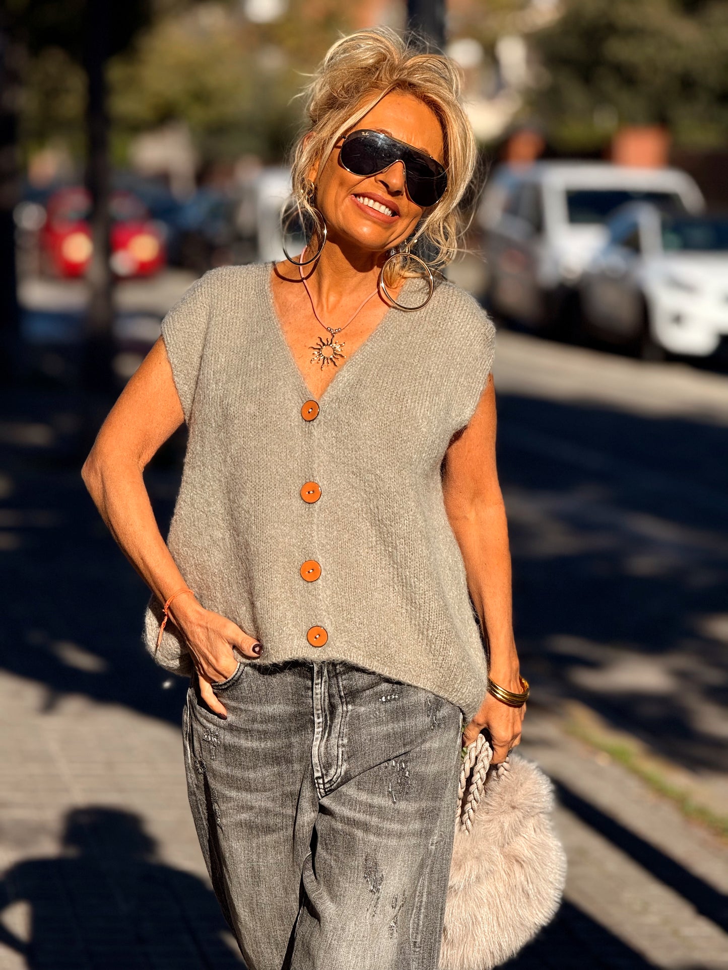 CHALECO JULIANO MULTICOLOR