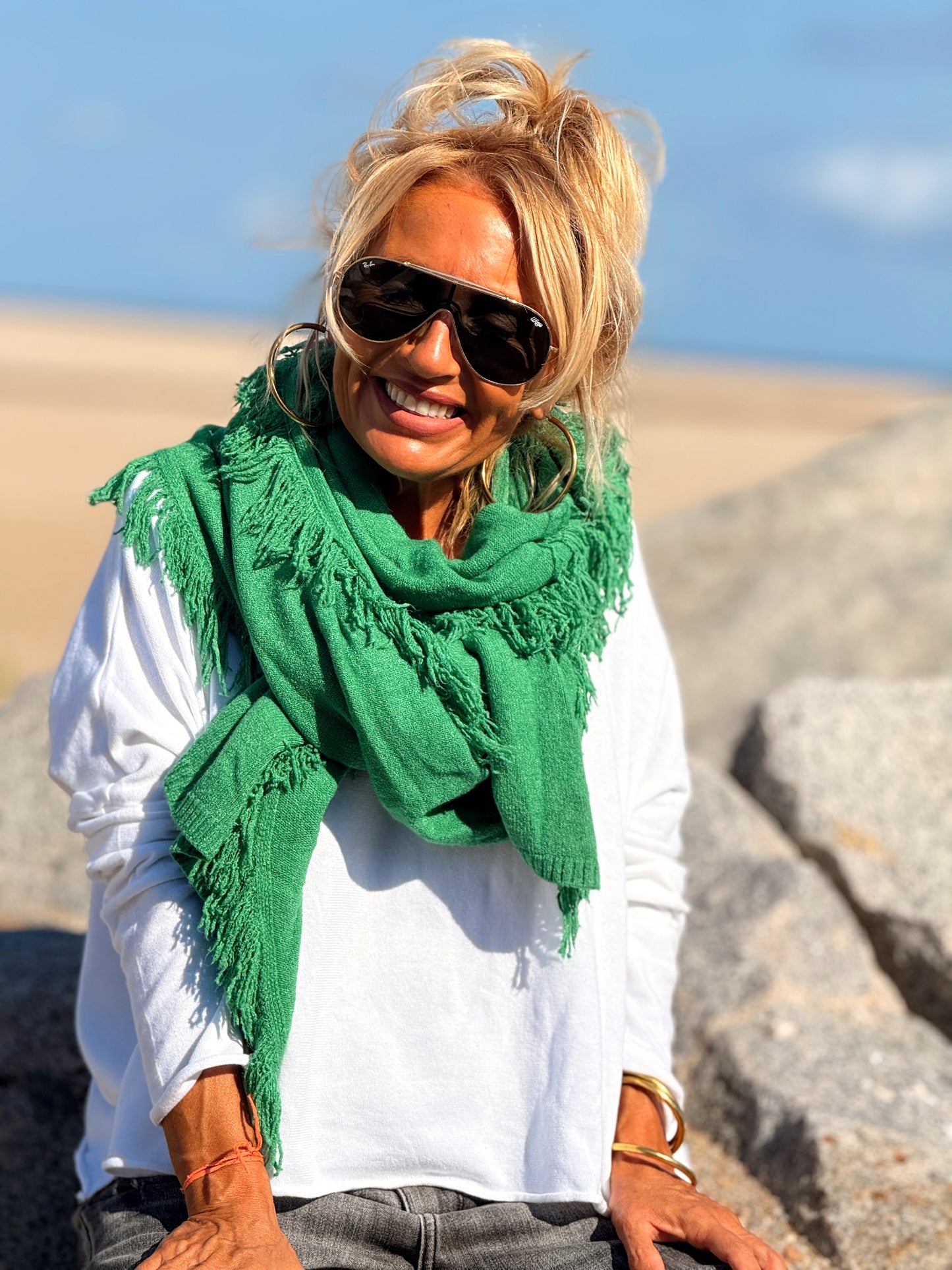 BUFANDA FLECOS CELINE MULTICOLOR