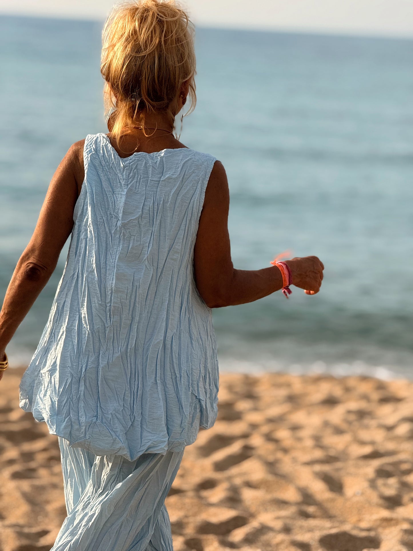 CONJUNTO ARRUGADO MULTICOLOR