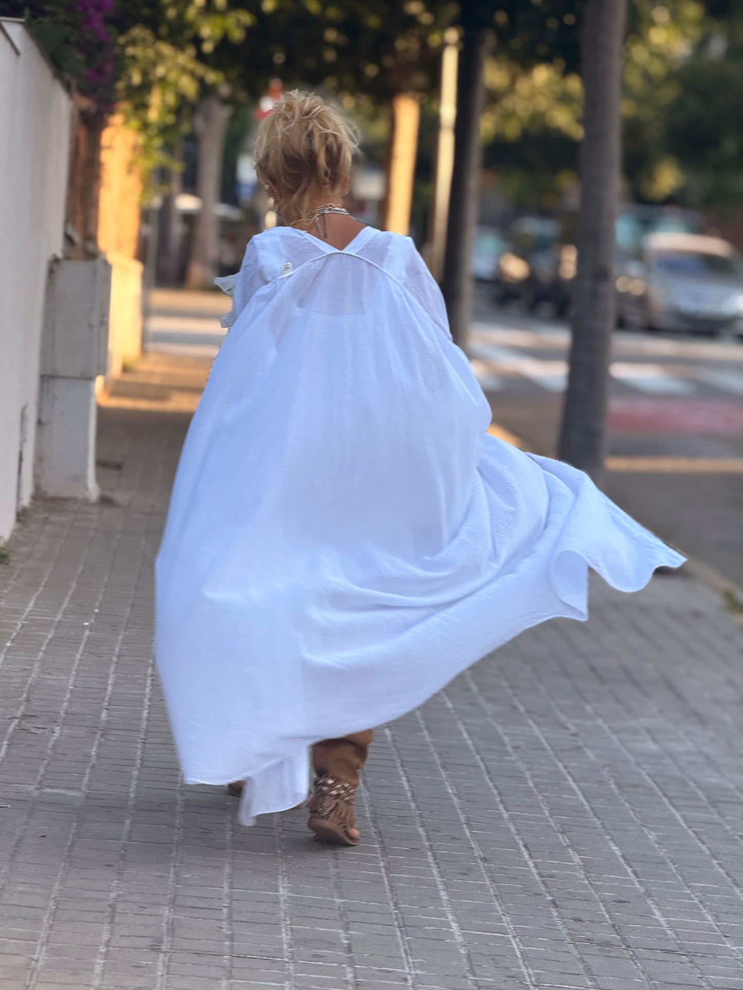 VESTIDO- TÚNICA SUPER OVERSIZE SANDRINE MULTICOLOR