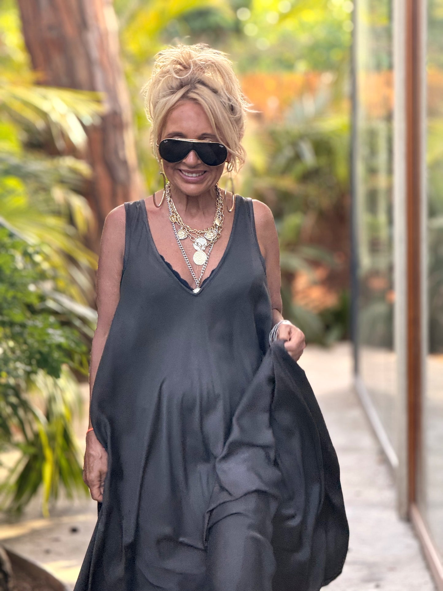 VESTIDO OVERSIZE AMANDINE MULTICOLOR