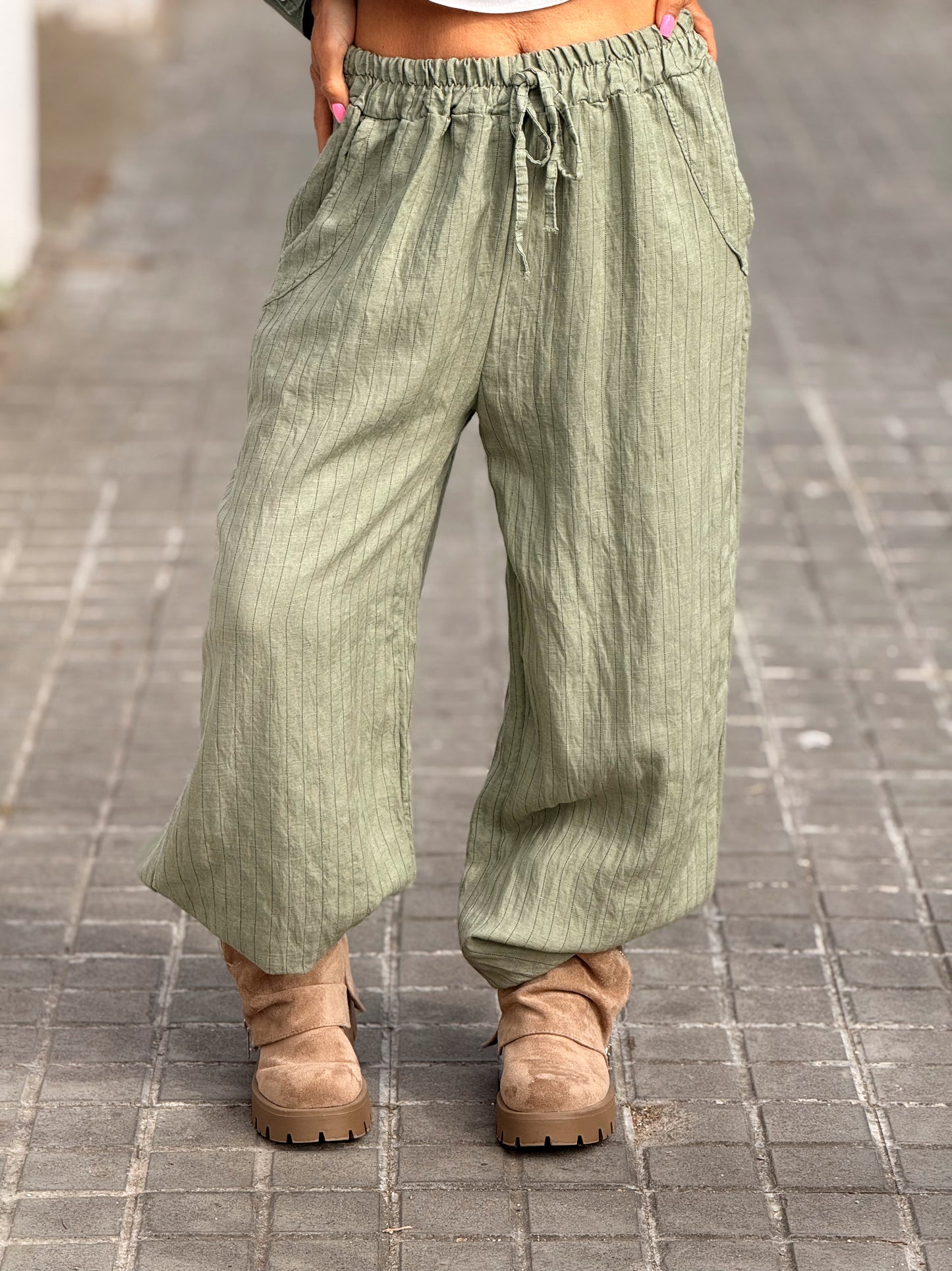 PANTALON RAYAS MULTICOLOR