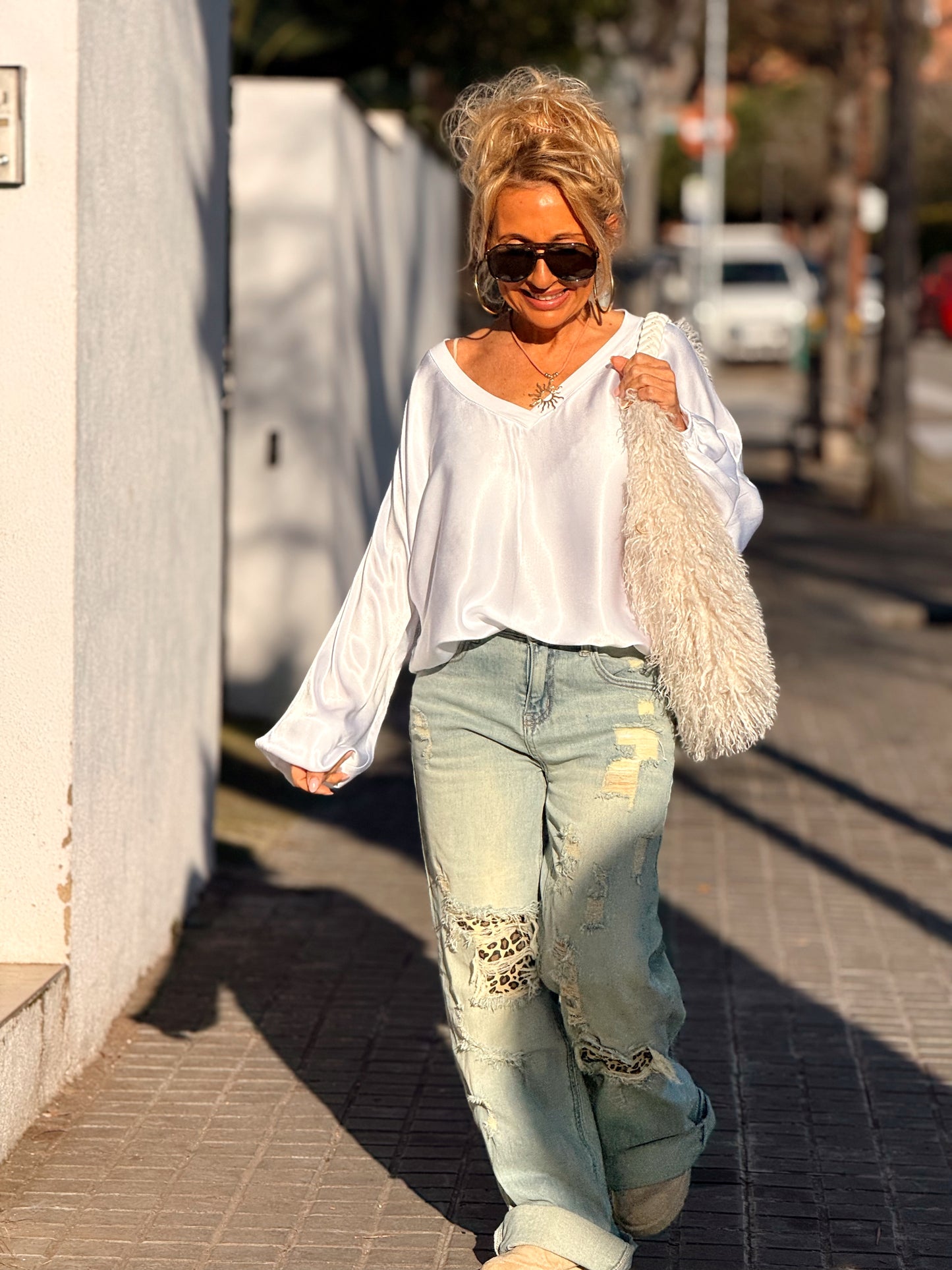 BLUSA OVERSIZE ZIGGY MULTICOLOR