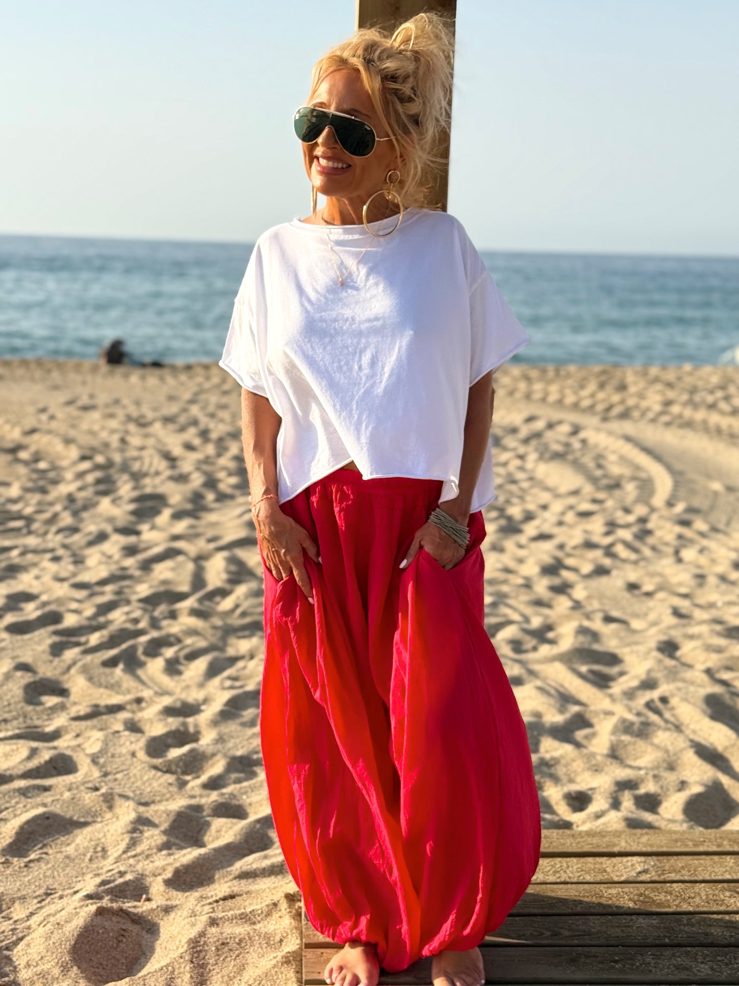 PANTALON BALLON MULTICOLOR