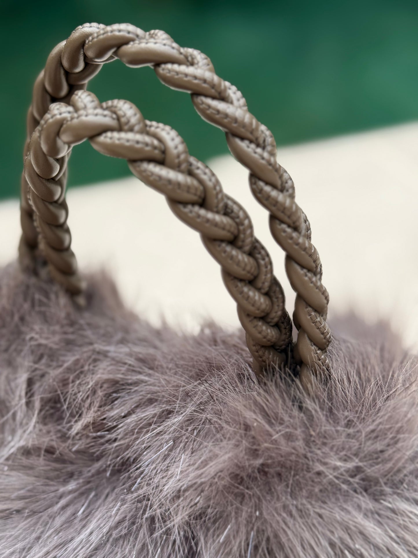 BOLSO PEQUEÑO PELO SINTÉTICO STOCKHOLM MULTICOLOR