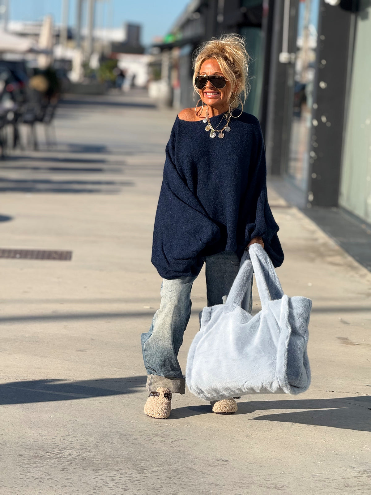 JERSEY OVERSIZE BRIGITTE MULTICOLOR