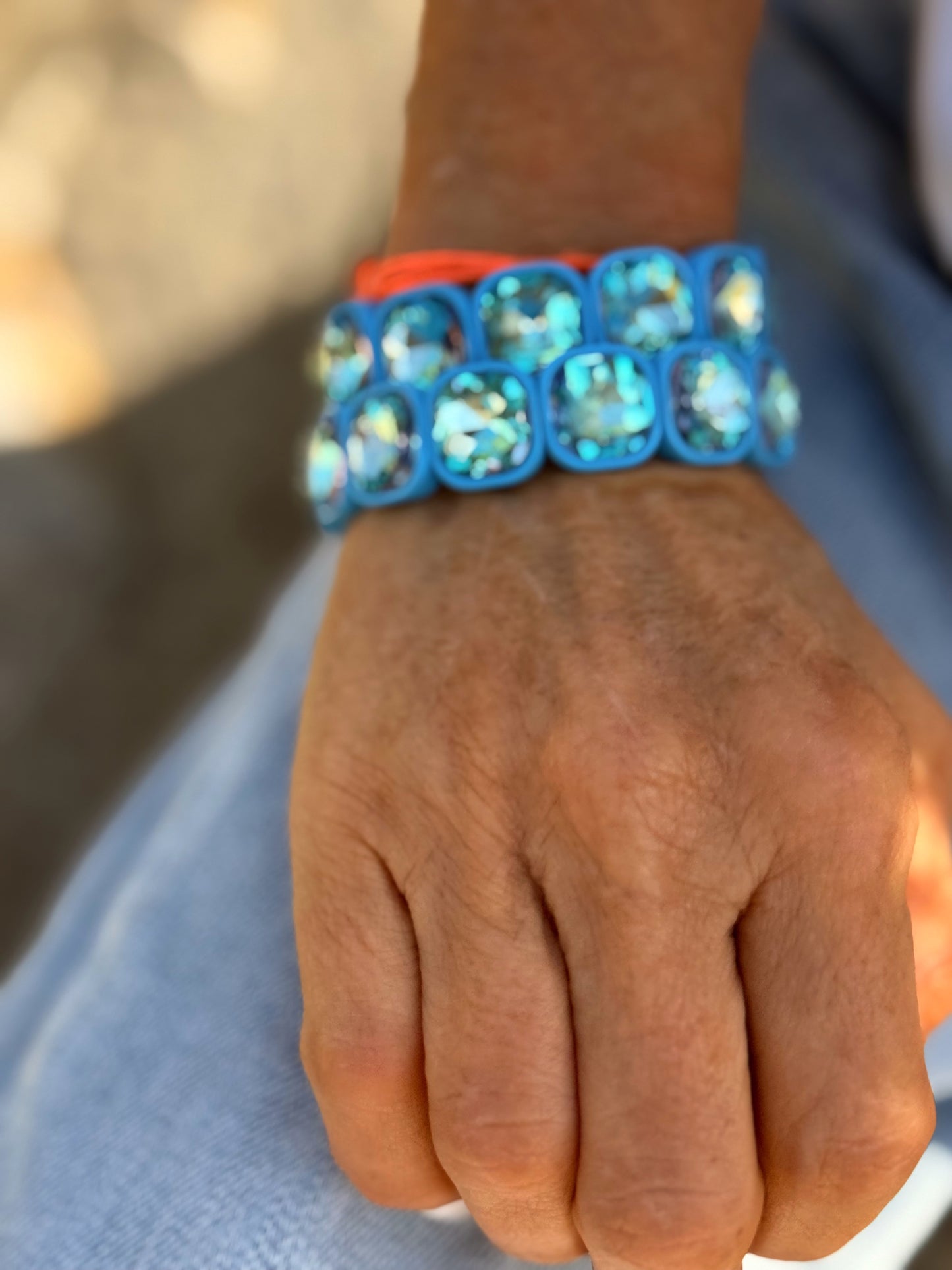 PULSERA CRISTAL MULTICOLOR