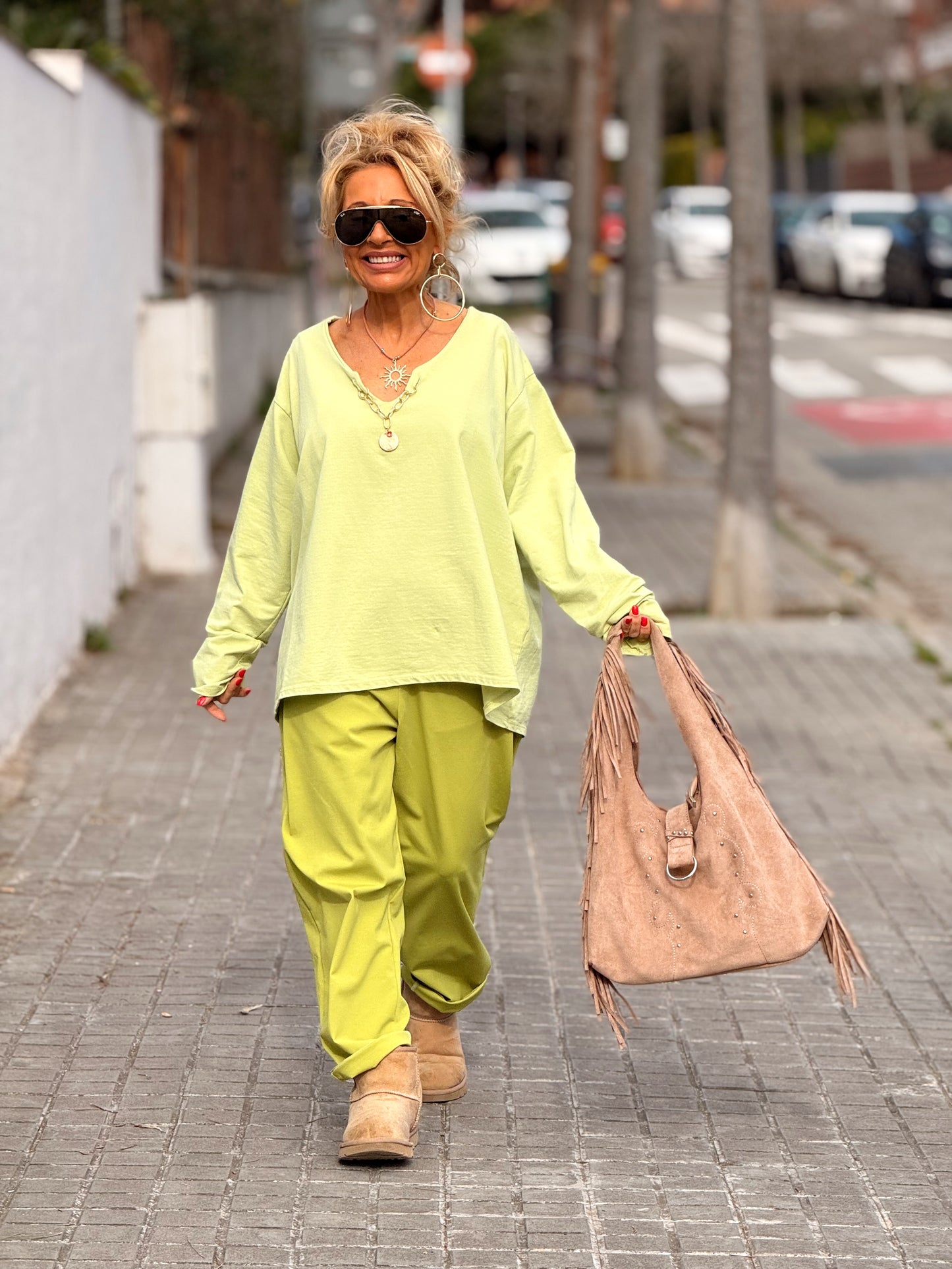 PANTALON OVERSIZE GUY MULTICOLOR