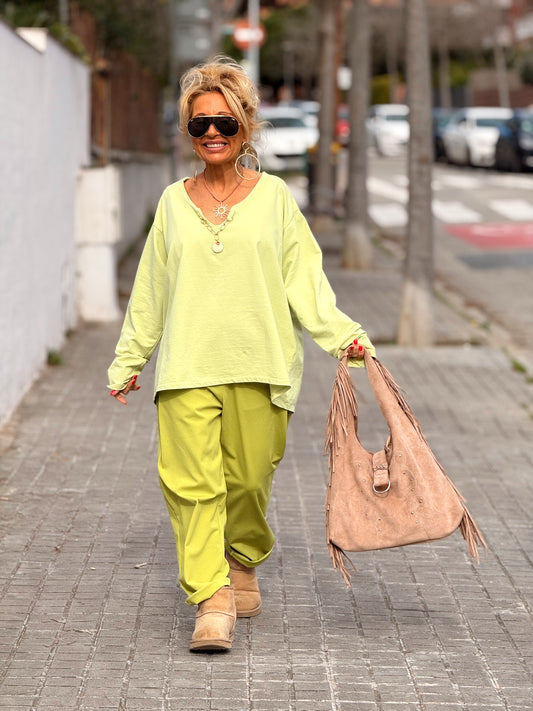 PANTALON OVERSIZE GUY MULTICOLOR