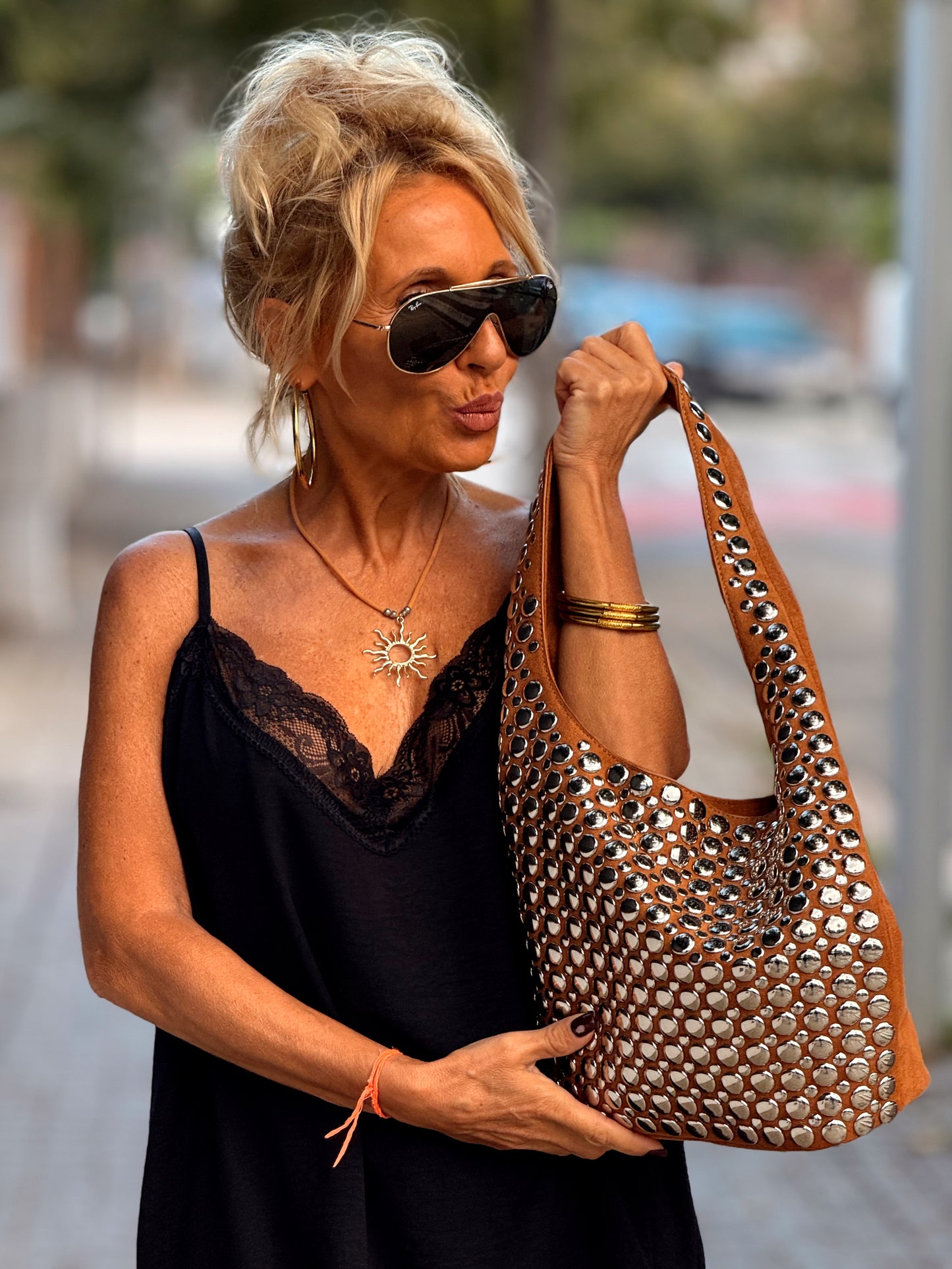 TOP LENCERO SUPER OVERSIZE LUISA MULTICOLOR