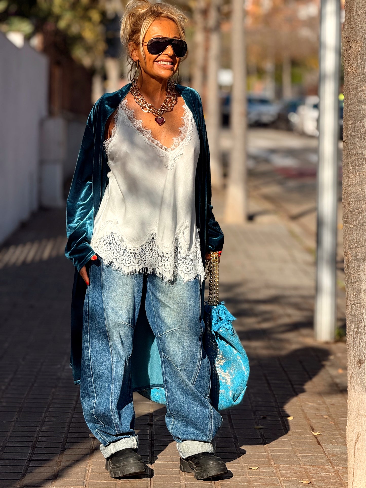 KIMONO TERCIOPELO MULTICOLOR