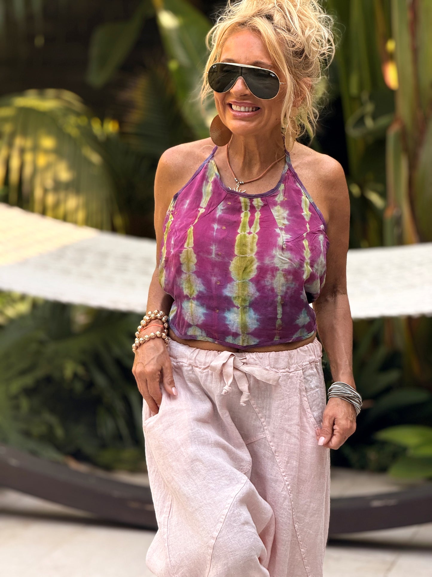 TOP CORTO INDY MULTICOLOR
