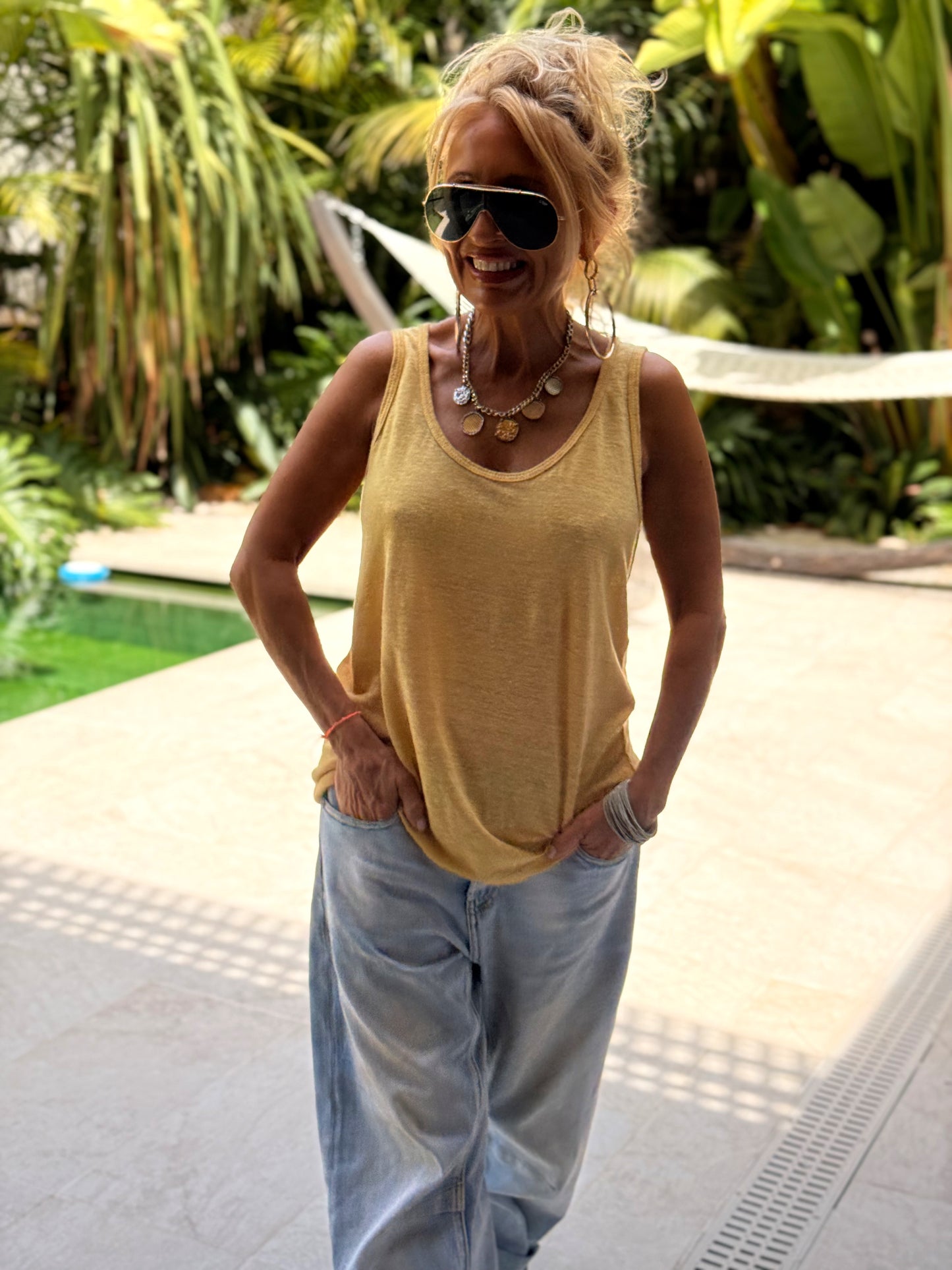 TOP LINO MARCEL MULTICOLOR