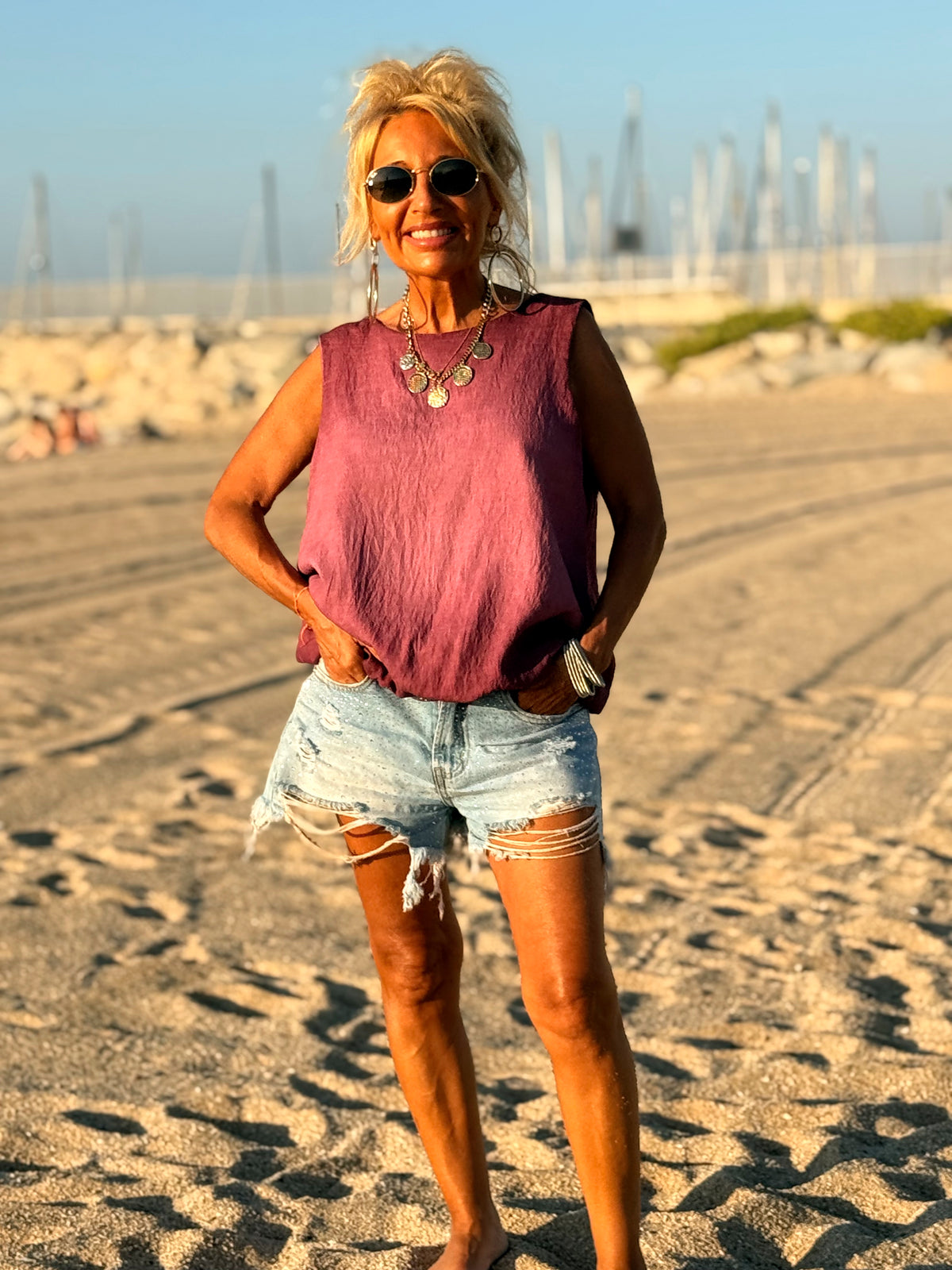 TOP ROCIO MULTICOLOR