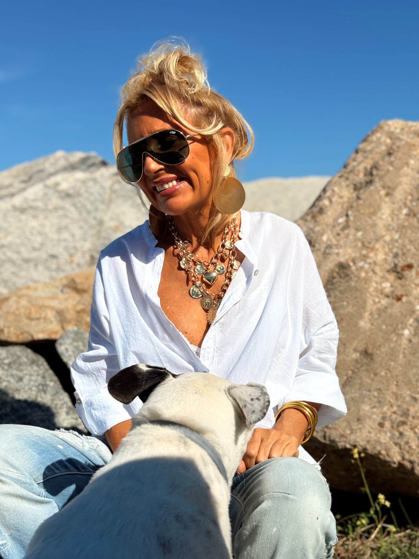 DOBLE COLLAR LISA DORADO