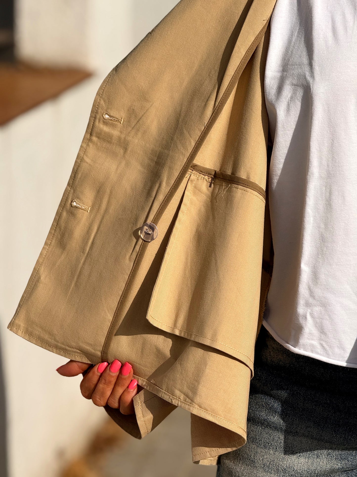 CHAQUETA OVERSIZE EVA MULTICOLOR