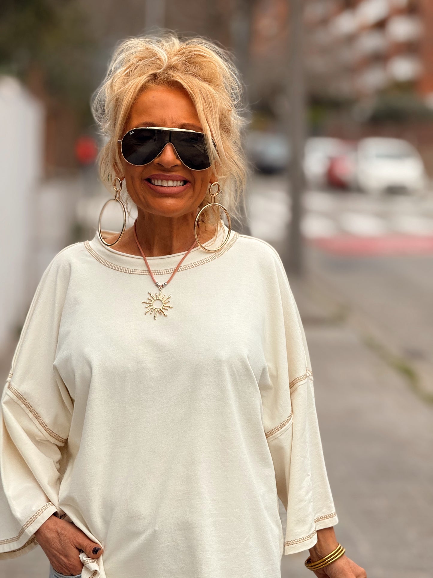 CAMISETA OVERSIZE RITA MULTICOLOR