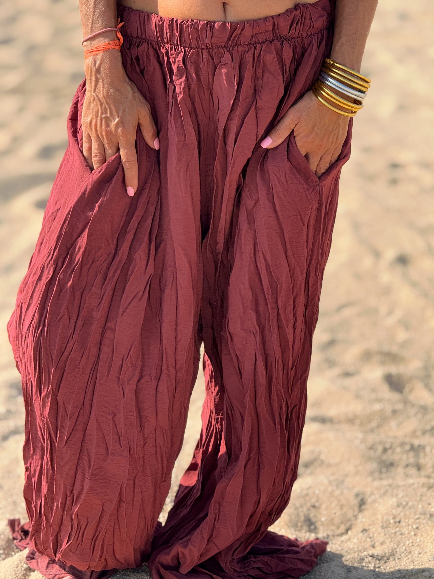 CONJUNTO ARRUGADO MULTICOLOR