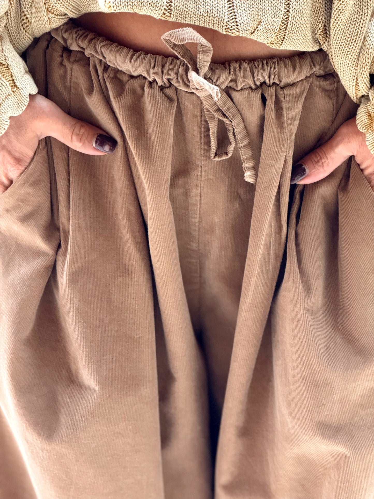 PANTALON OVERSIZE PANA JOGGER MULTICOLOR