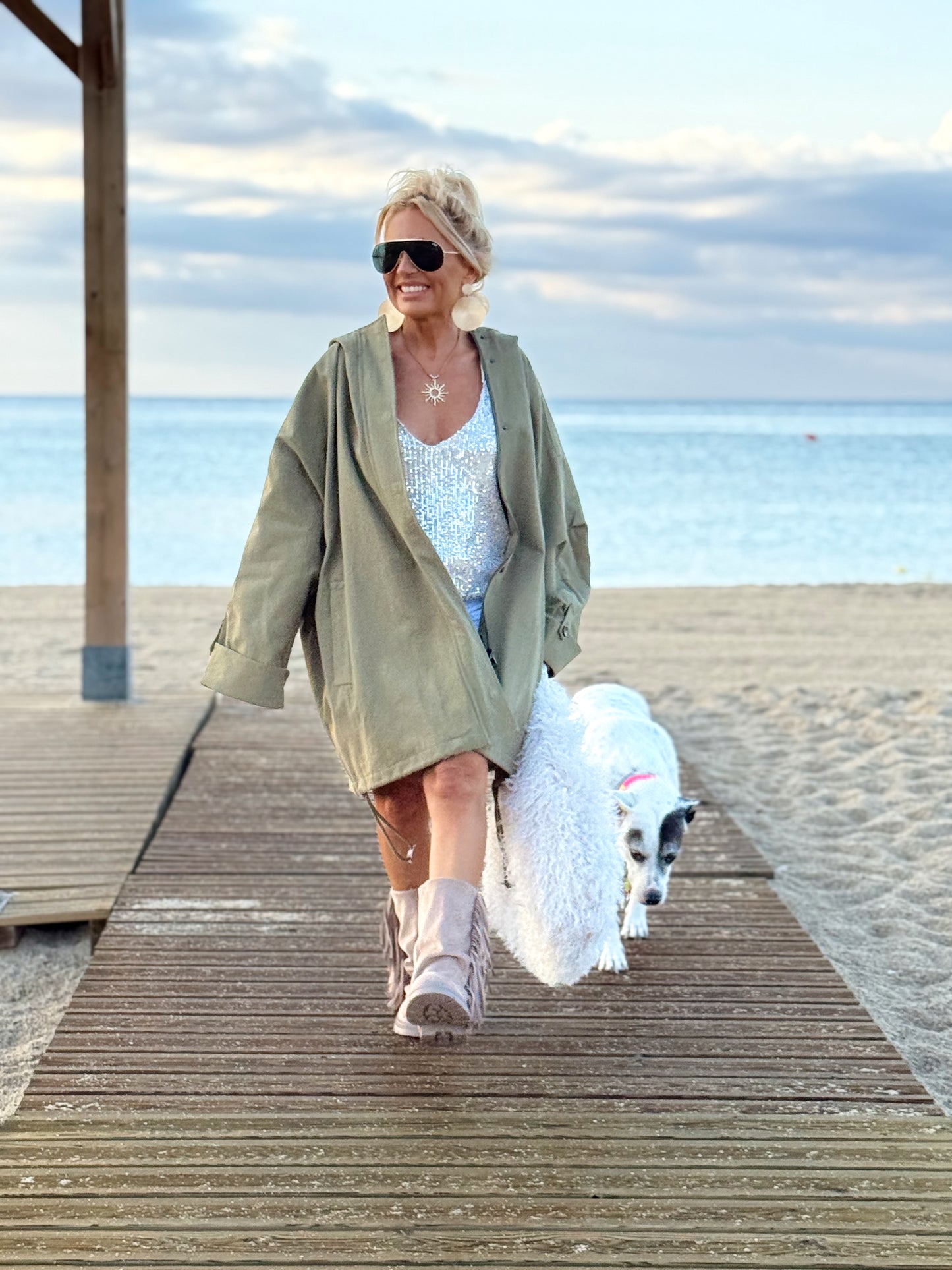 PARKA OVERSIZE SOFIA MULTICOLOR