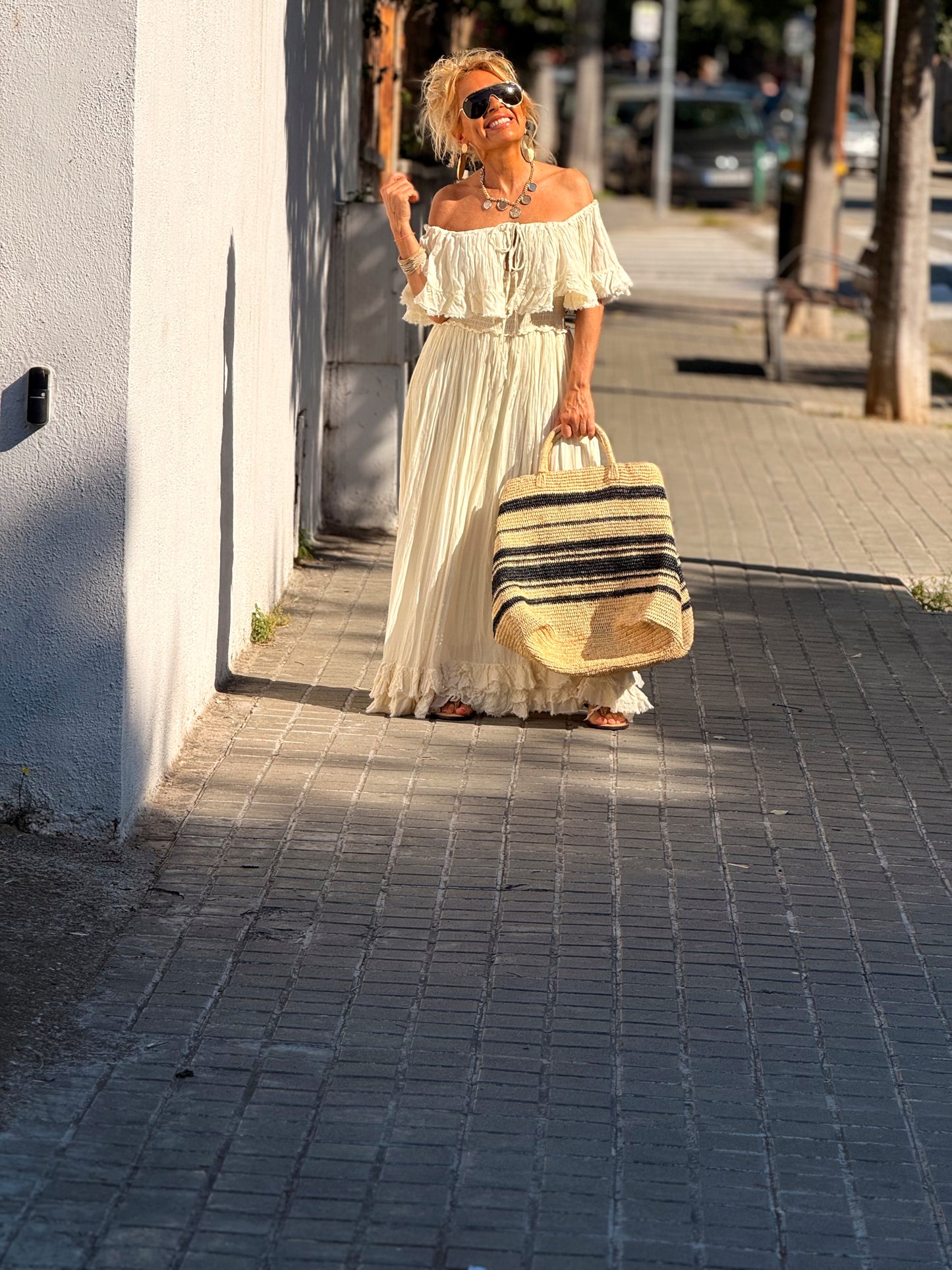 VESTIDO BOHO MULTICOLOR