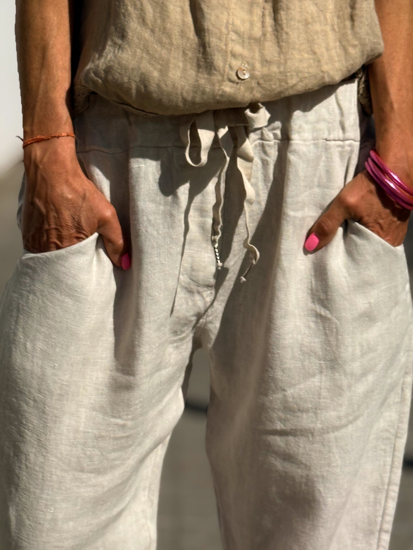 PANTALON LINO MANU