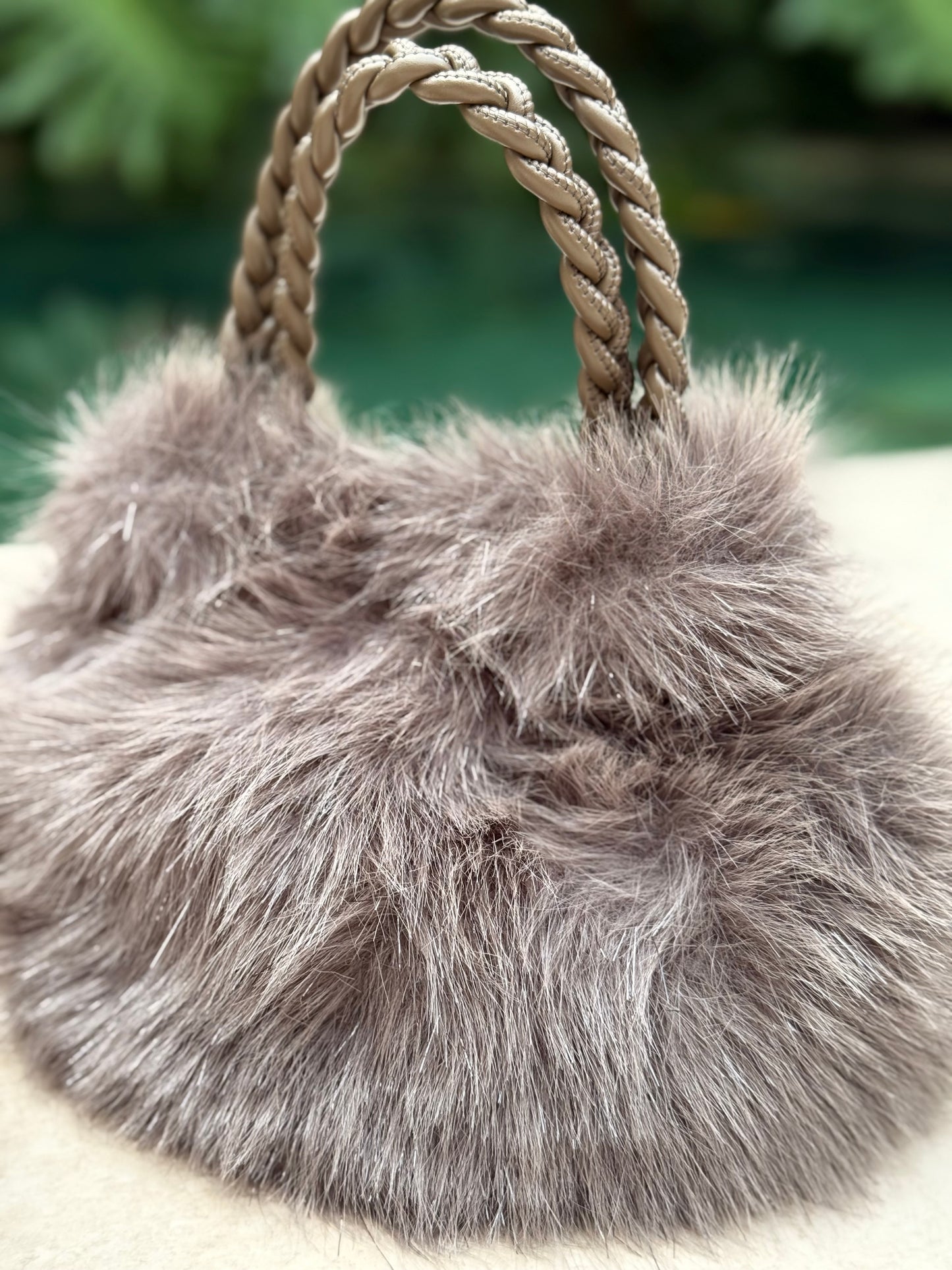 BOLSO PEQUEÑO PELO SINTÉTICO STOCKHOLM MULTICOLOR