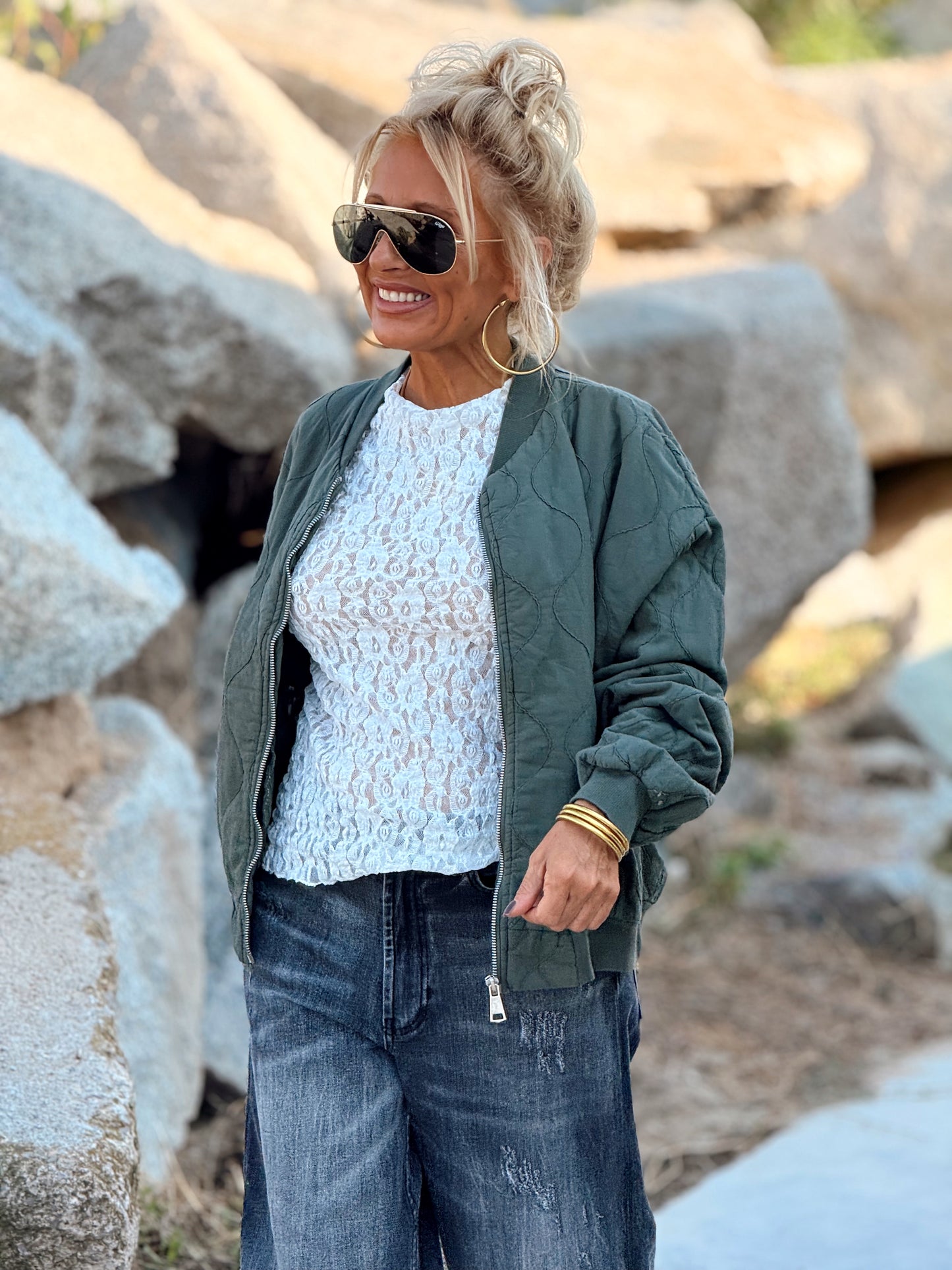 BOMBER FILIPA MULTICOLOR