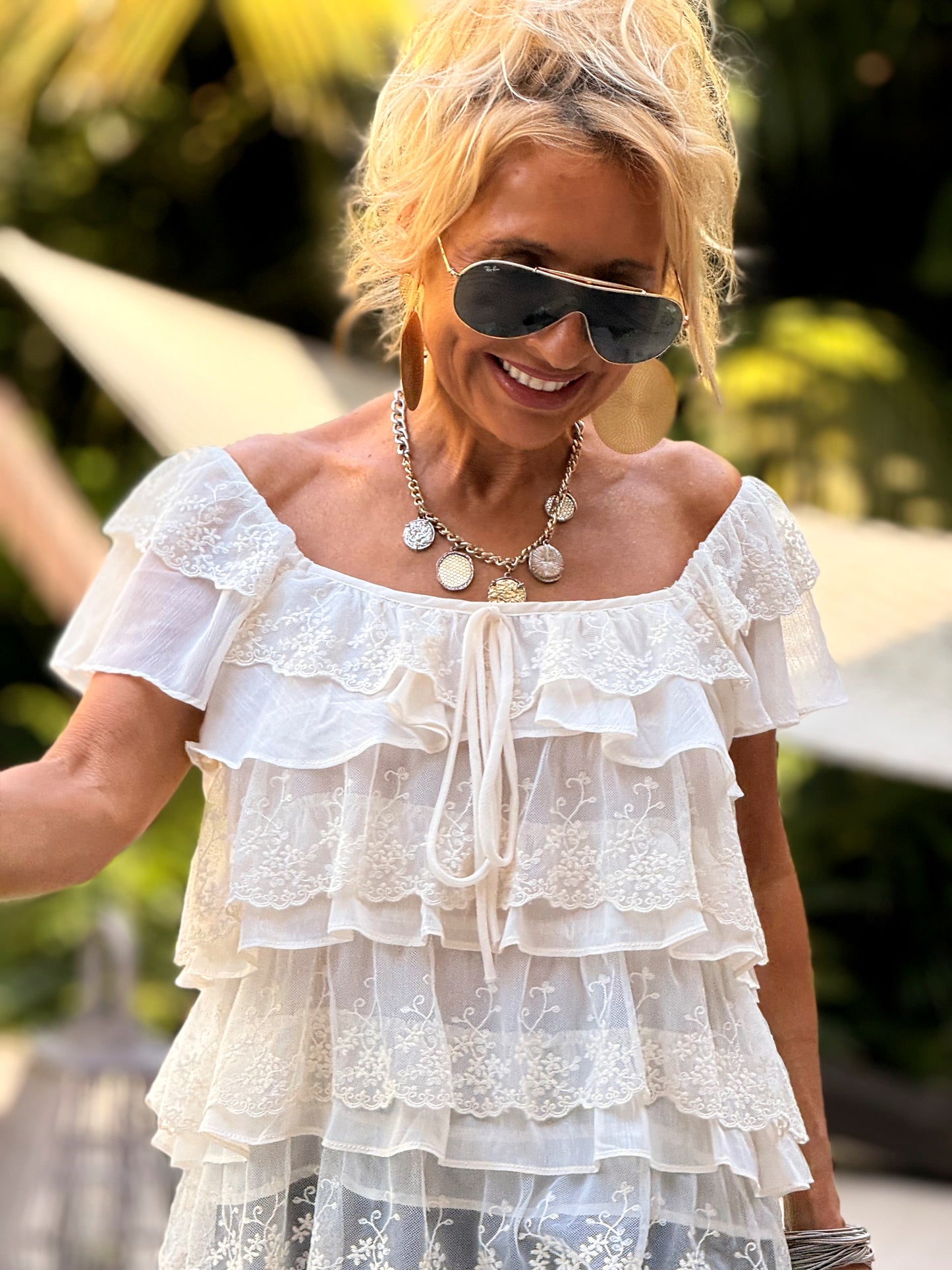 BLUSA ENCAGE BOHO VAINILLA